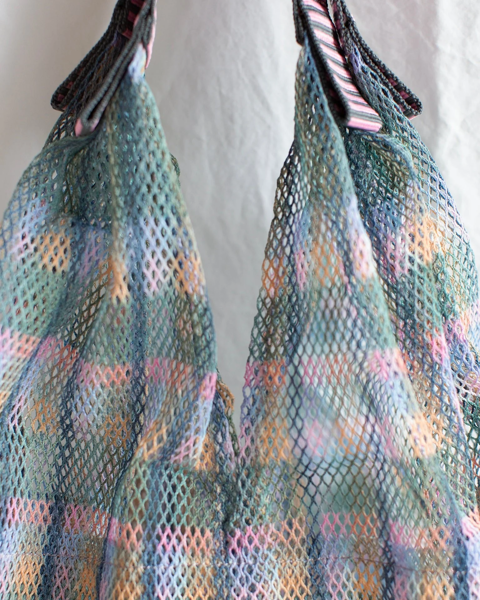 Check Small Udaipur Bag in Pink - Image 2