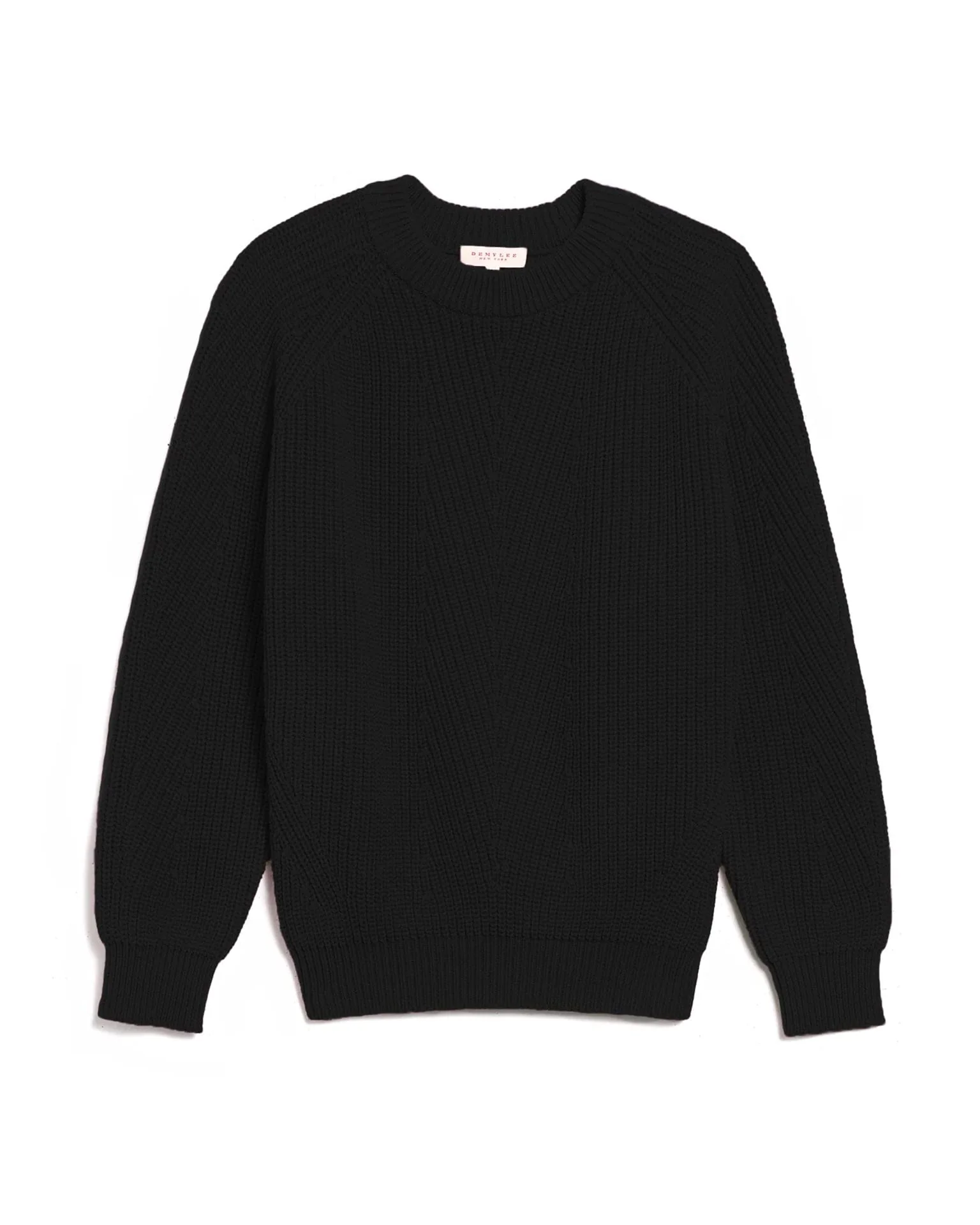 Chelsea Cotton Sweater in Black