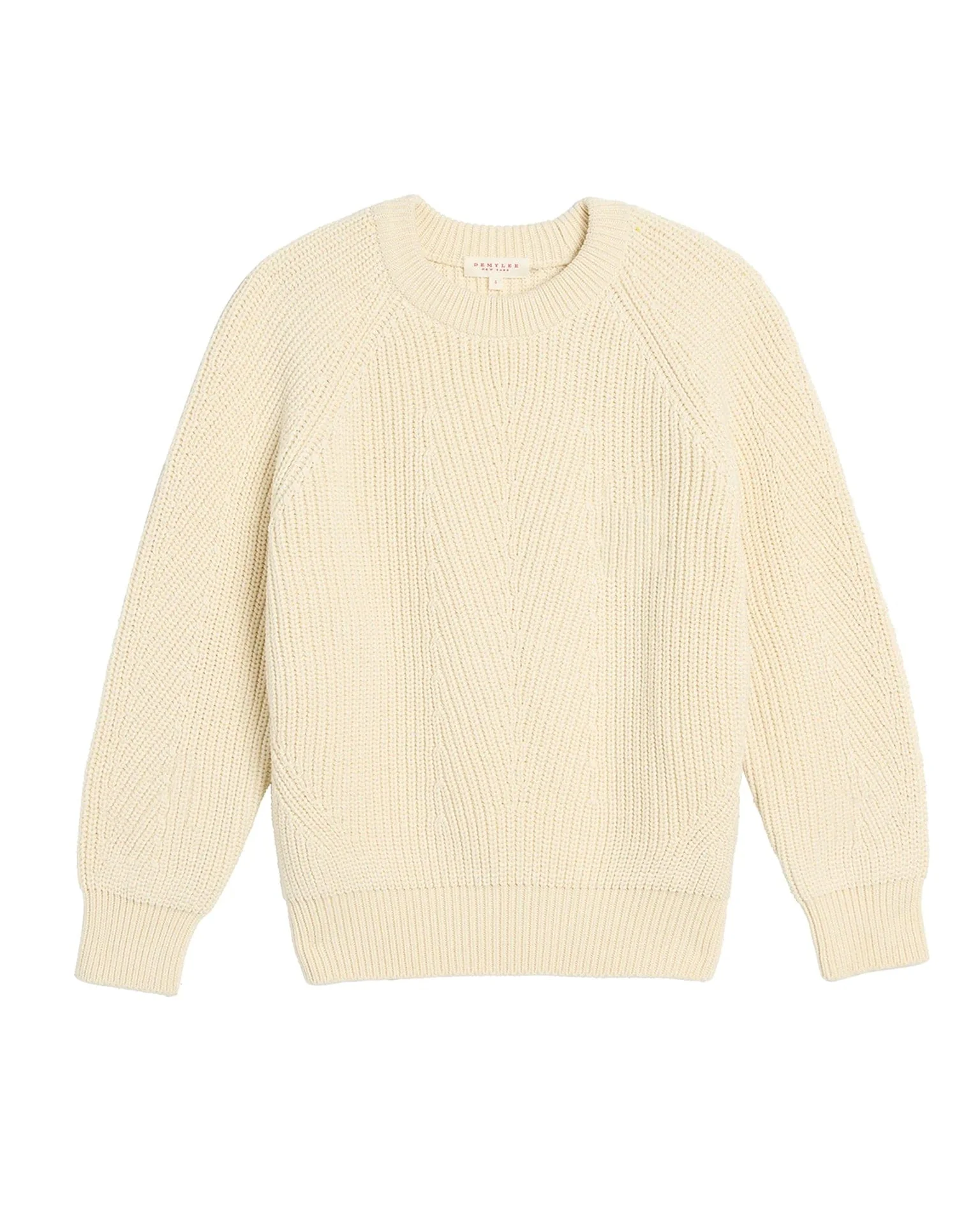 Chelsea Cotton Sweater in Natural - Image 2