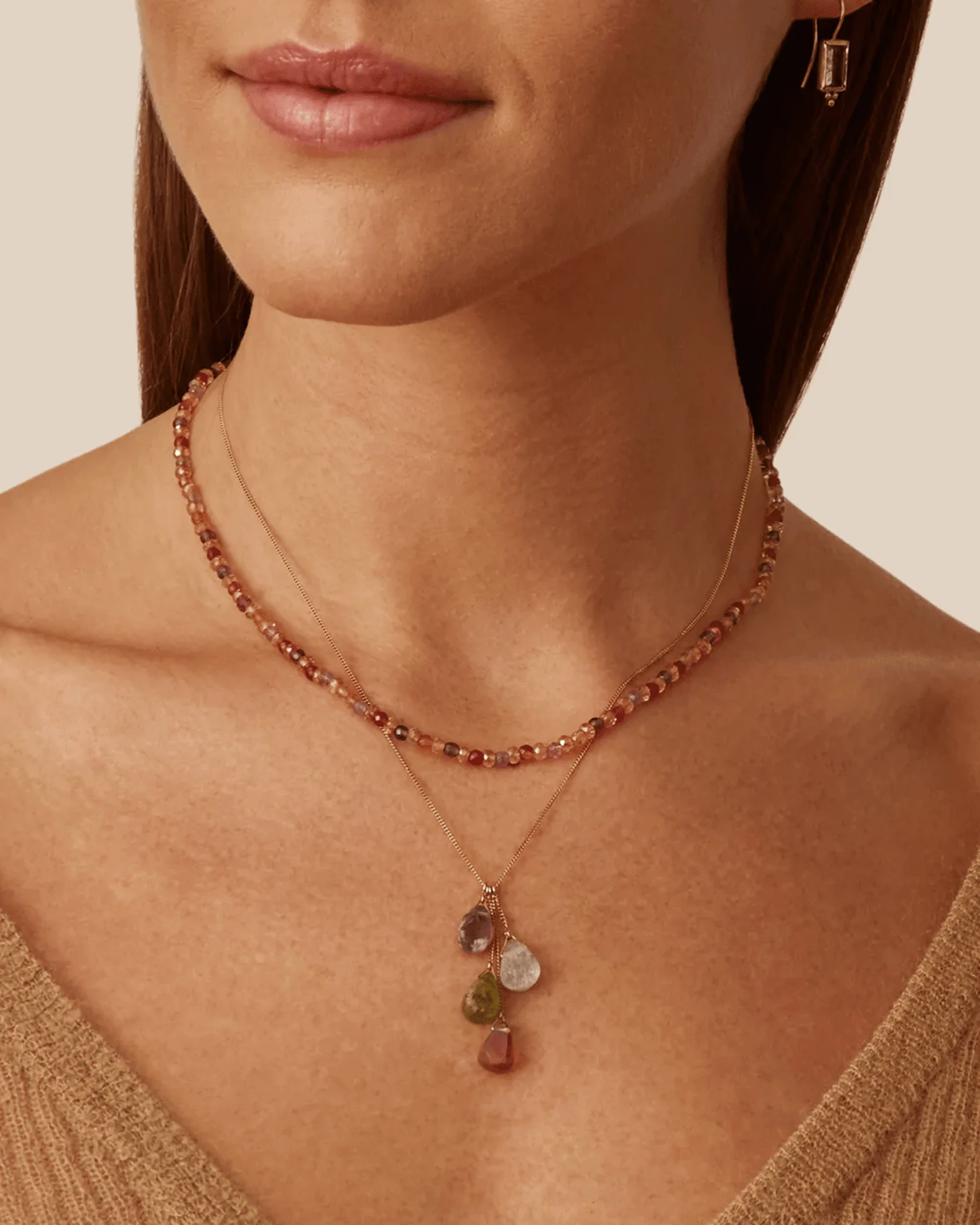 Multi Mix Devi Necklace - Image 2