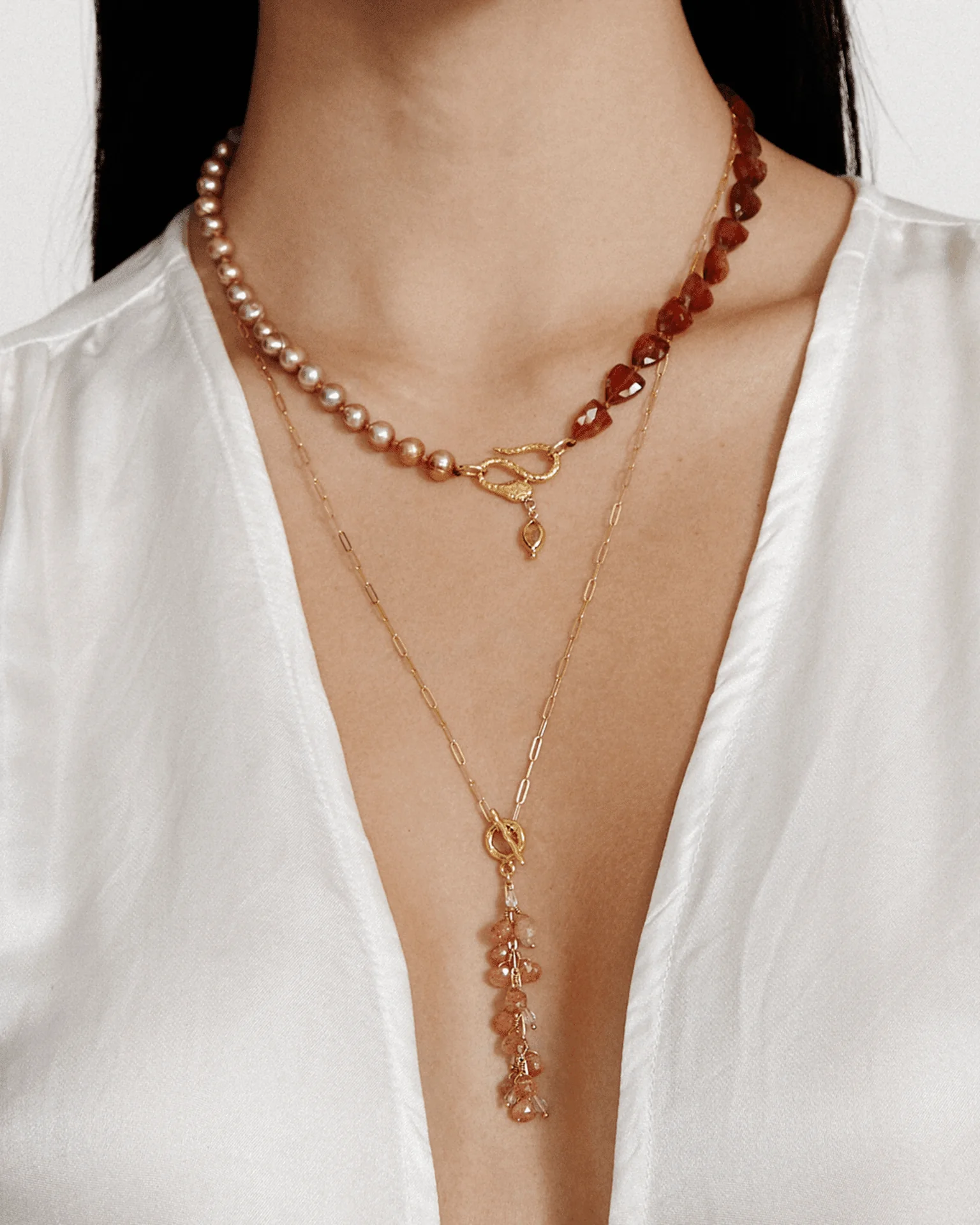 Pacifica Necklace in Sunstone Mix - Image 2