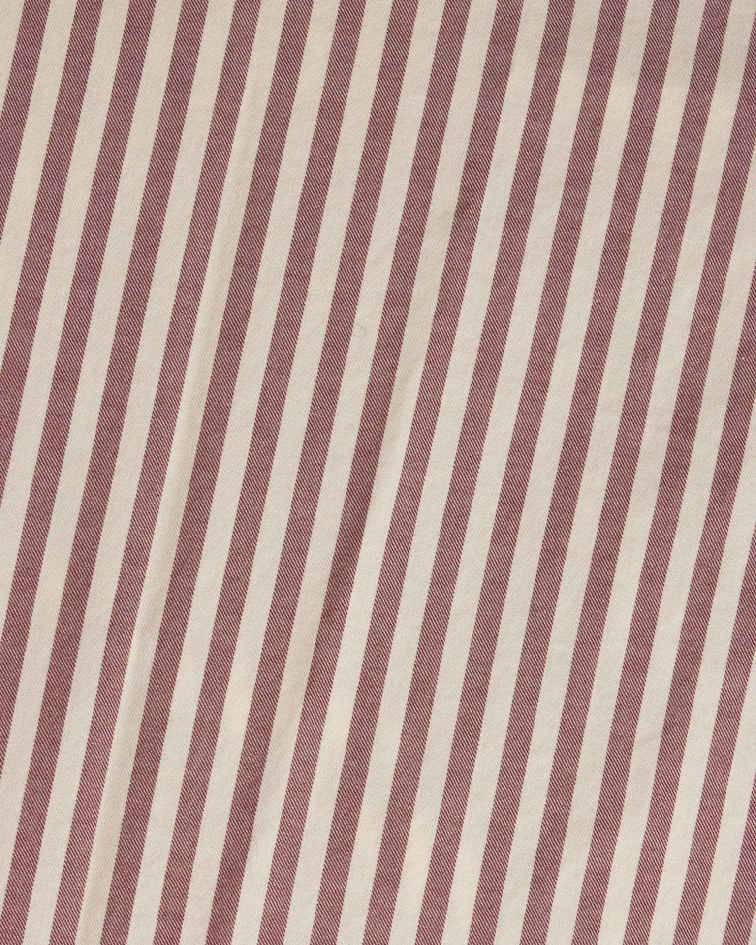 Clara Blouse in Burgundy Stripe - Image 5