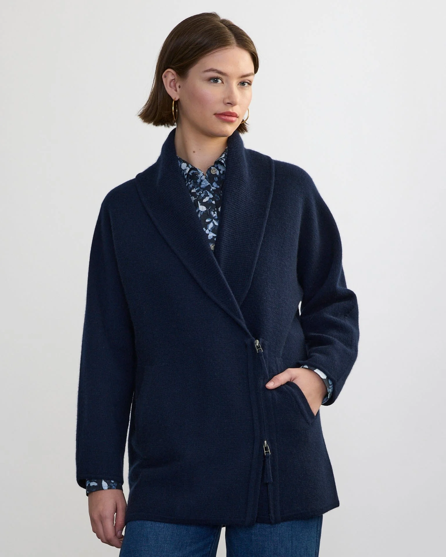 Claude Jacket in Navy