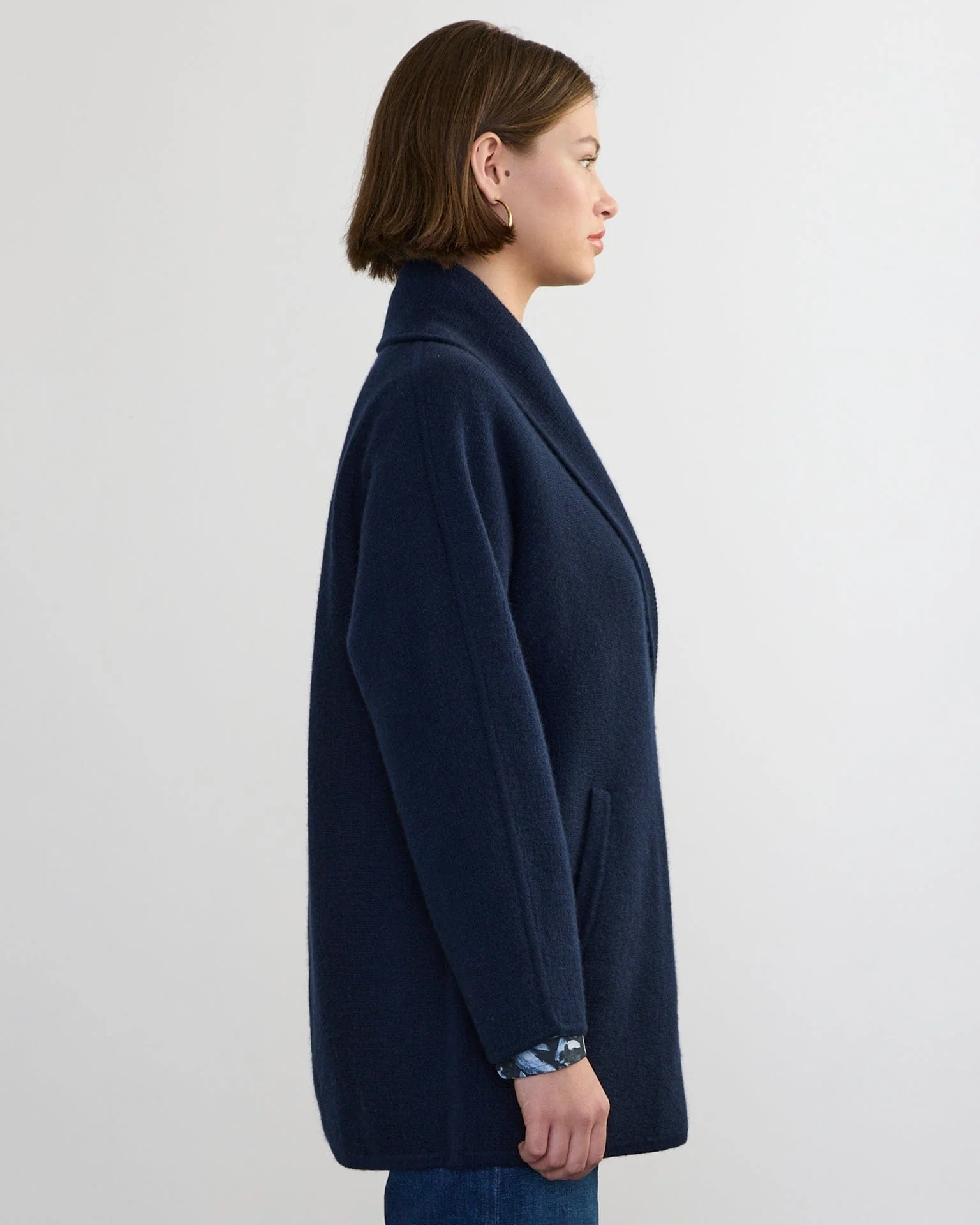 Claude Jacket in Navy - Image 3