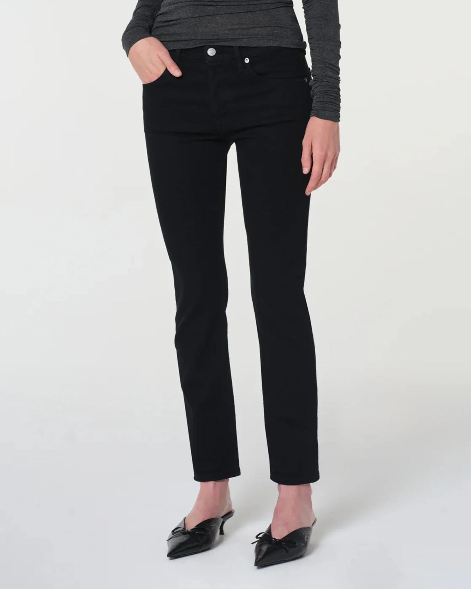 Cocktail Ankle Jean in Immersion - Image 2