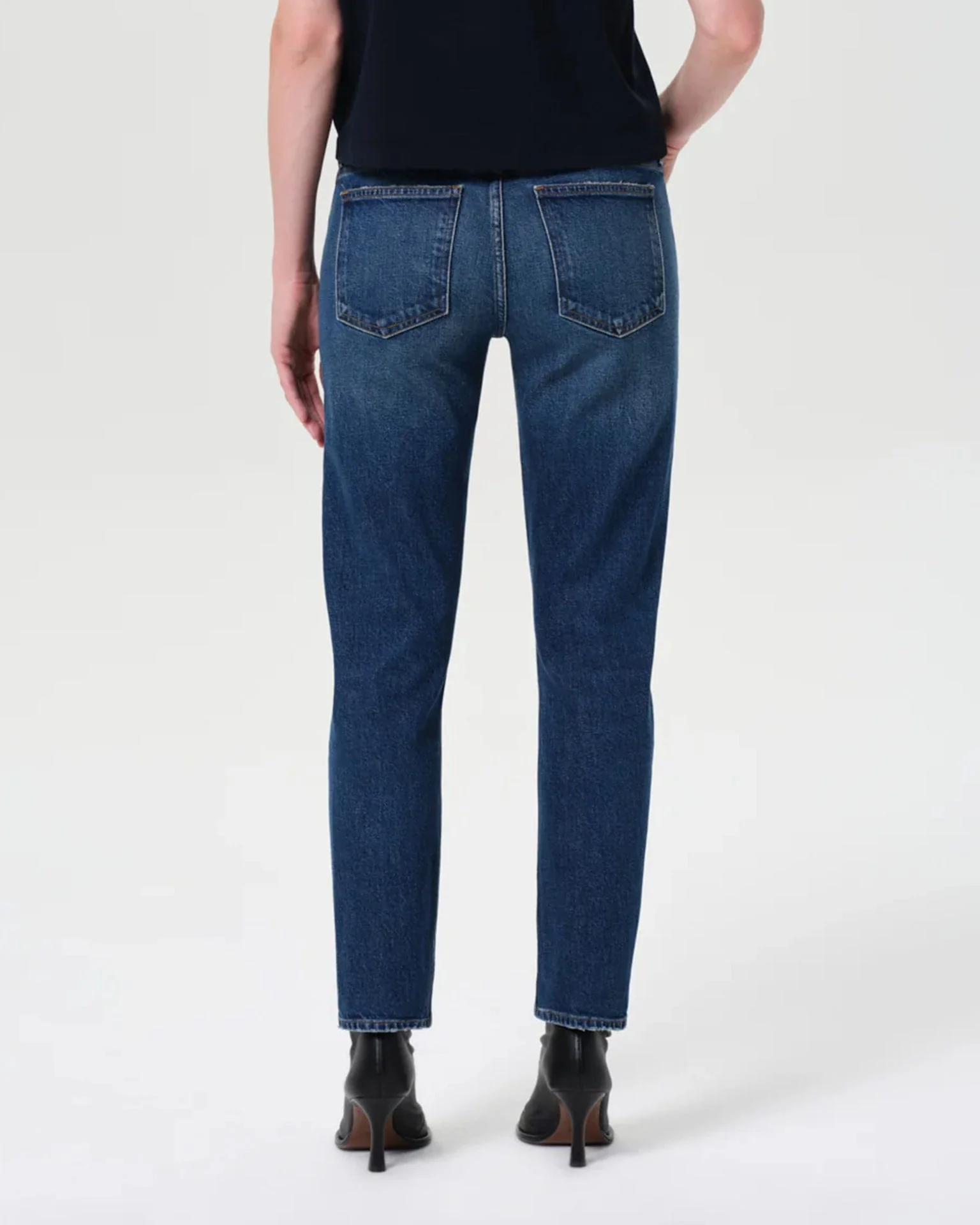 Cocktail Ankle Jean in Outline - Image 5
