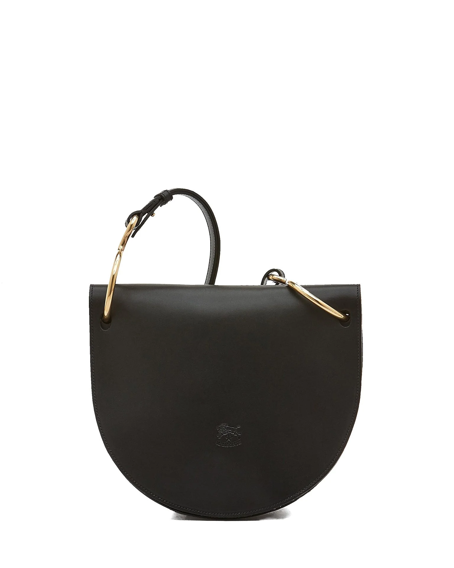 Consuelo Crossbody in Nero w/ Gold Ester Hardware