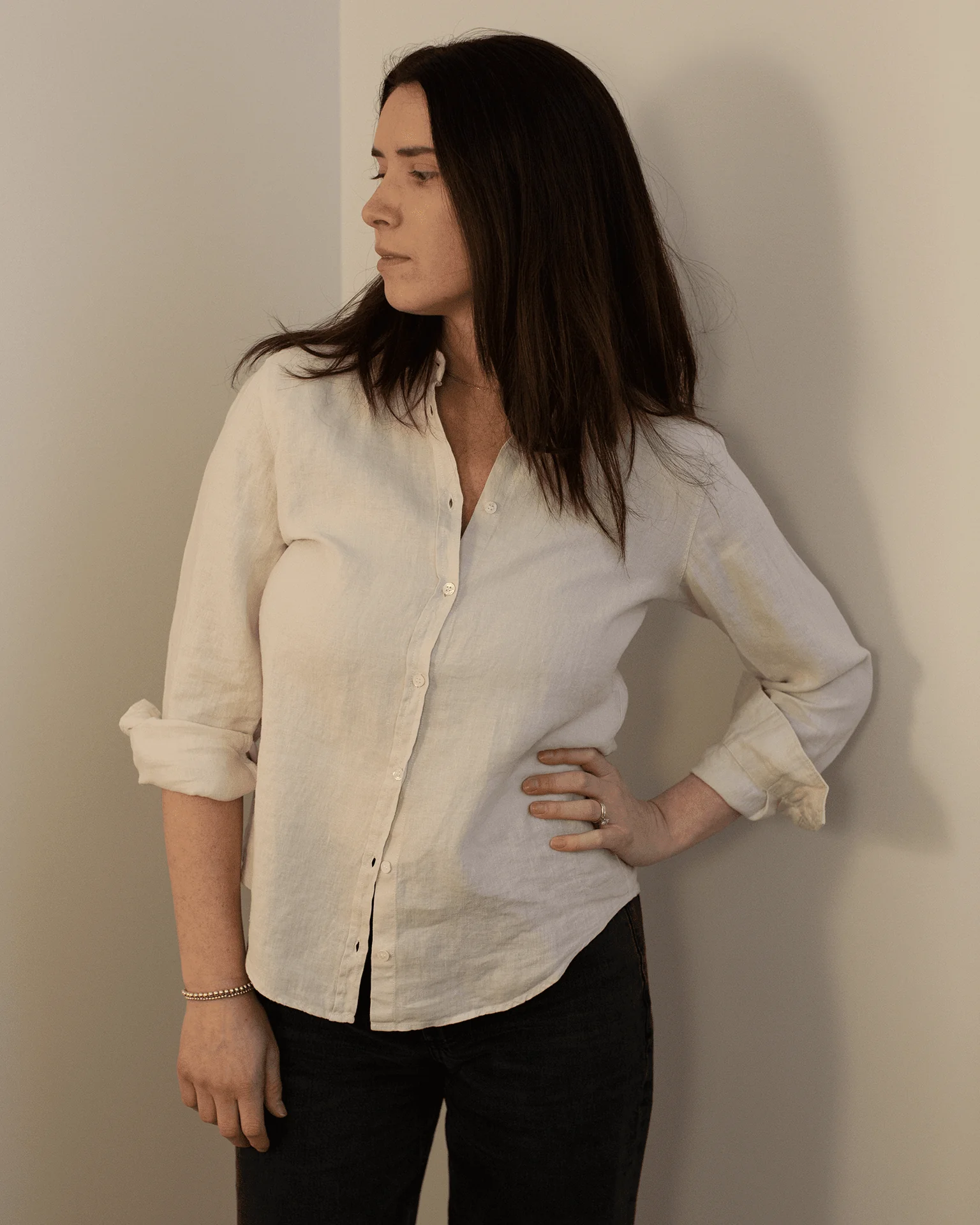 Corazon Shirt in Stone