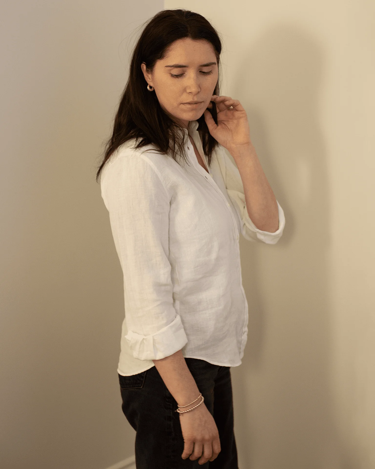 Corazon Shirt in White - Image 4