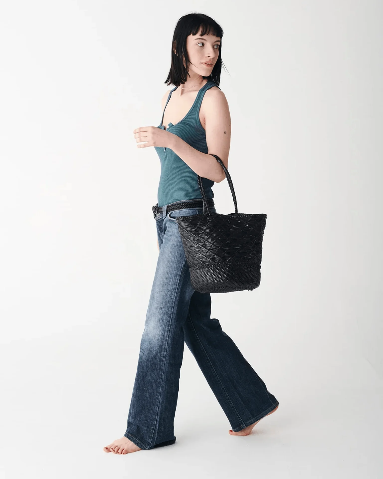 Corso Bucket Bag in Black - Image 2