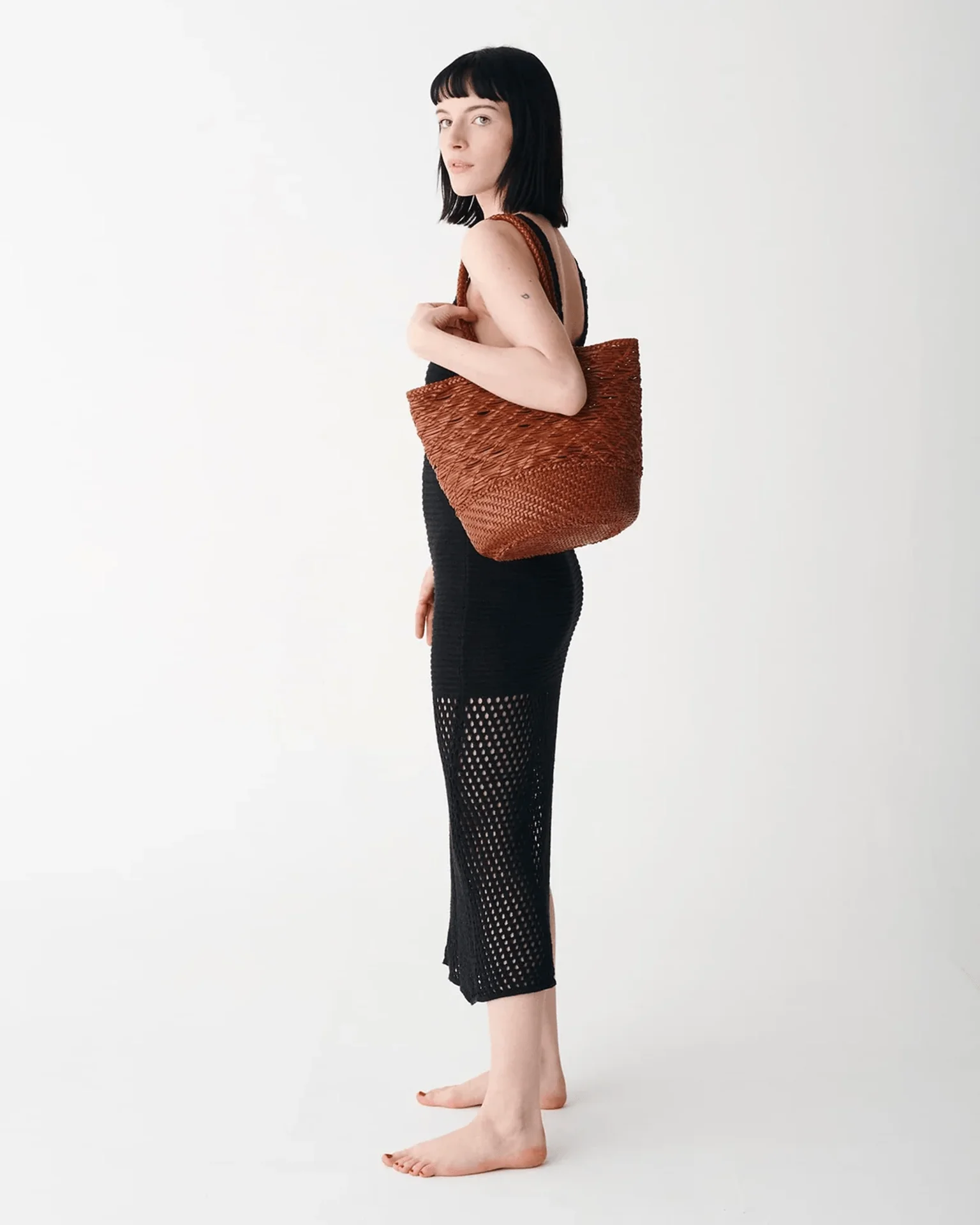 Corso Bucket Bag in Tan - Image 2