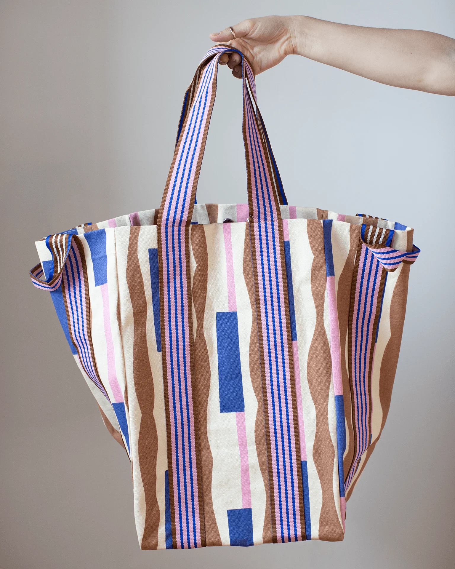 Cotton Bag in Lavender - Large