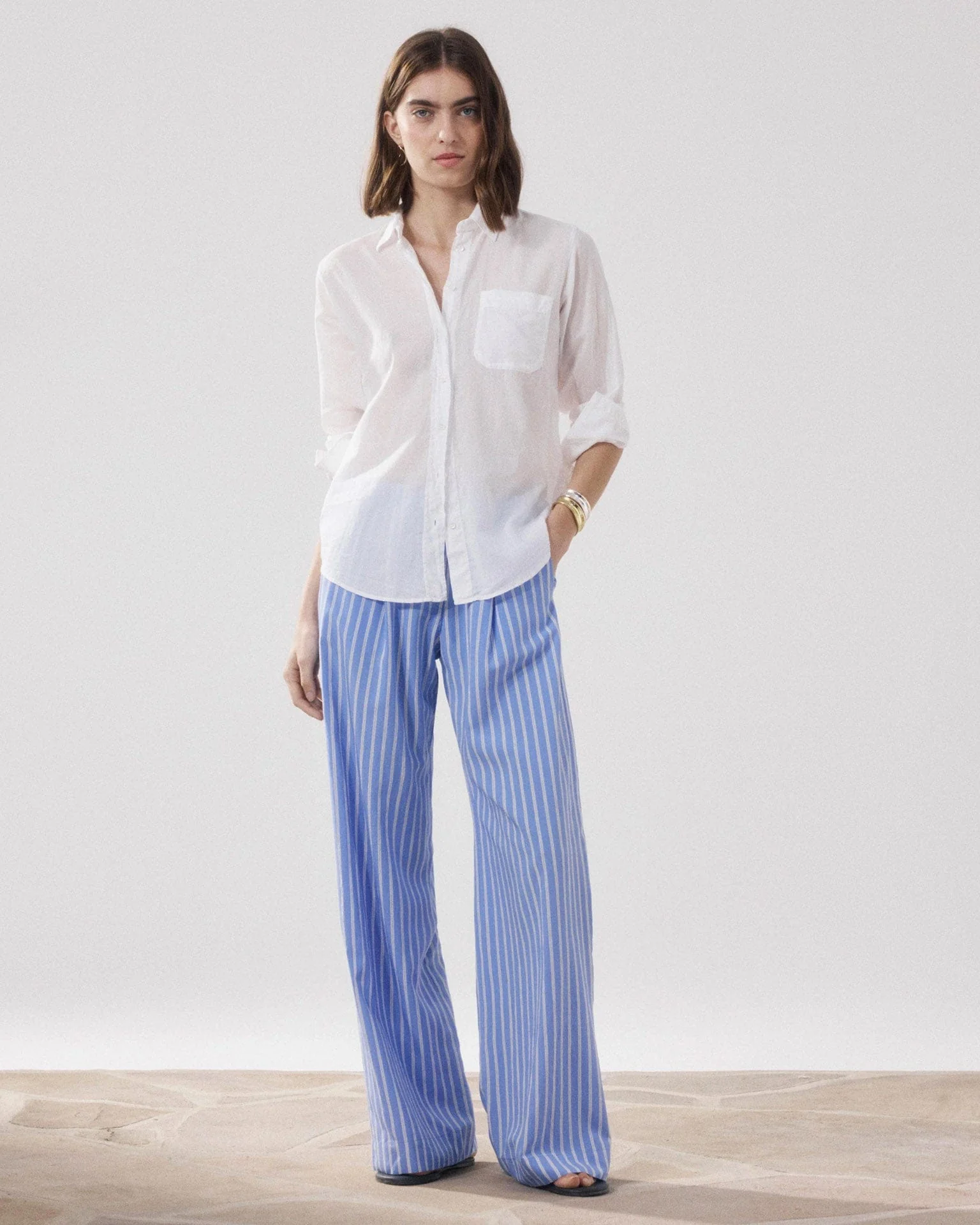 Cover Shirt in White - Image 2