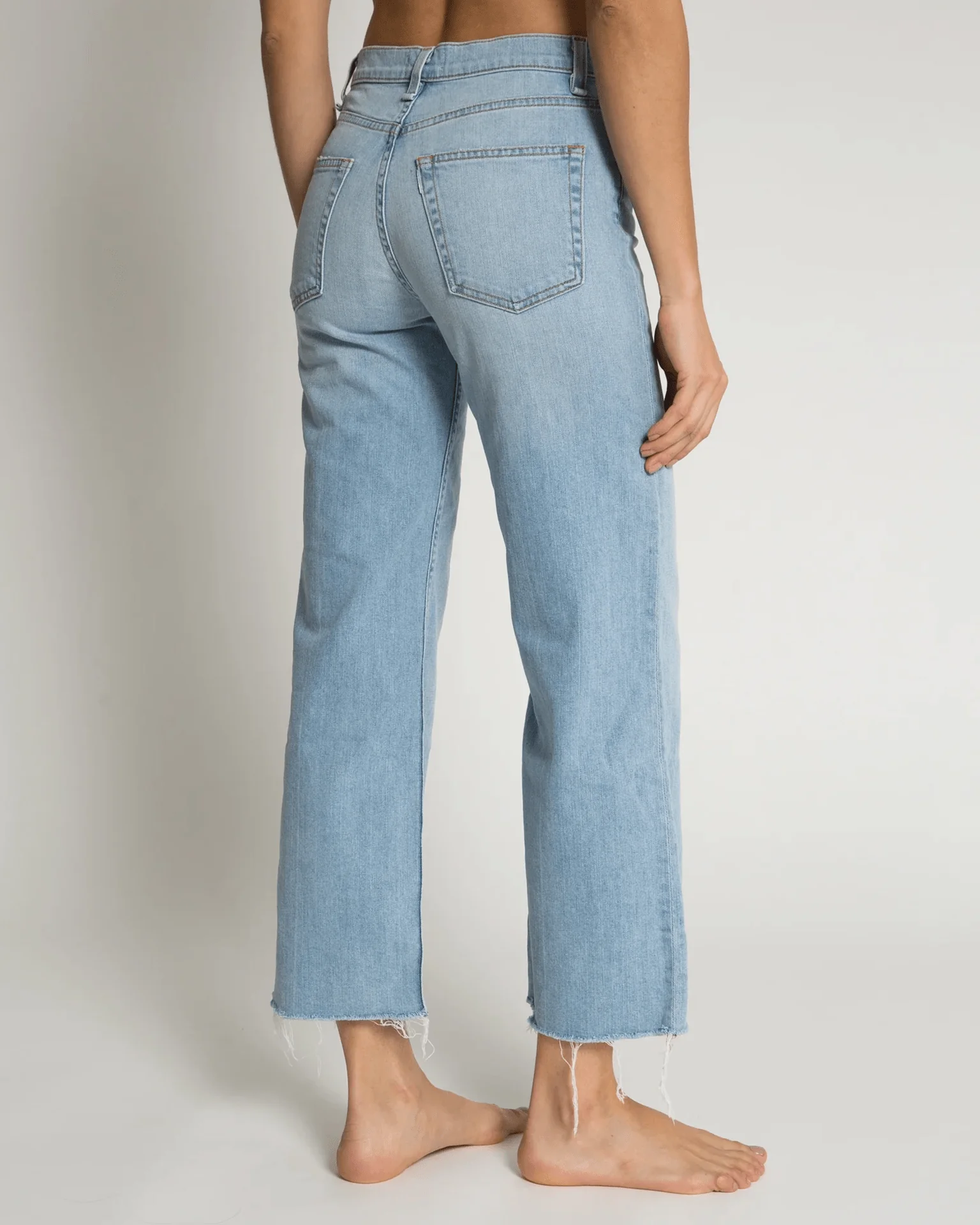 Crop Wide Leg in Zuma - Image 4