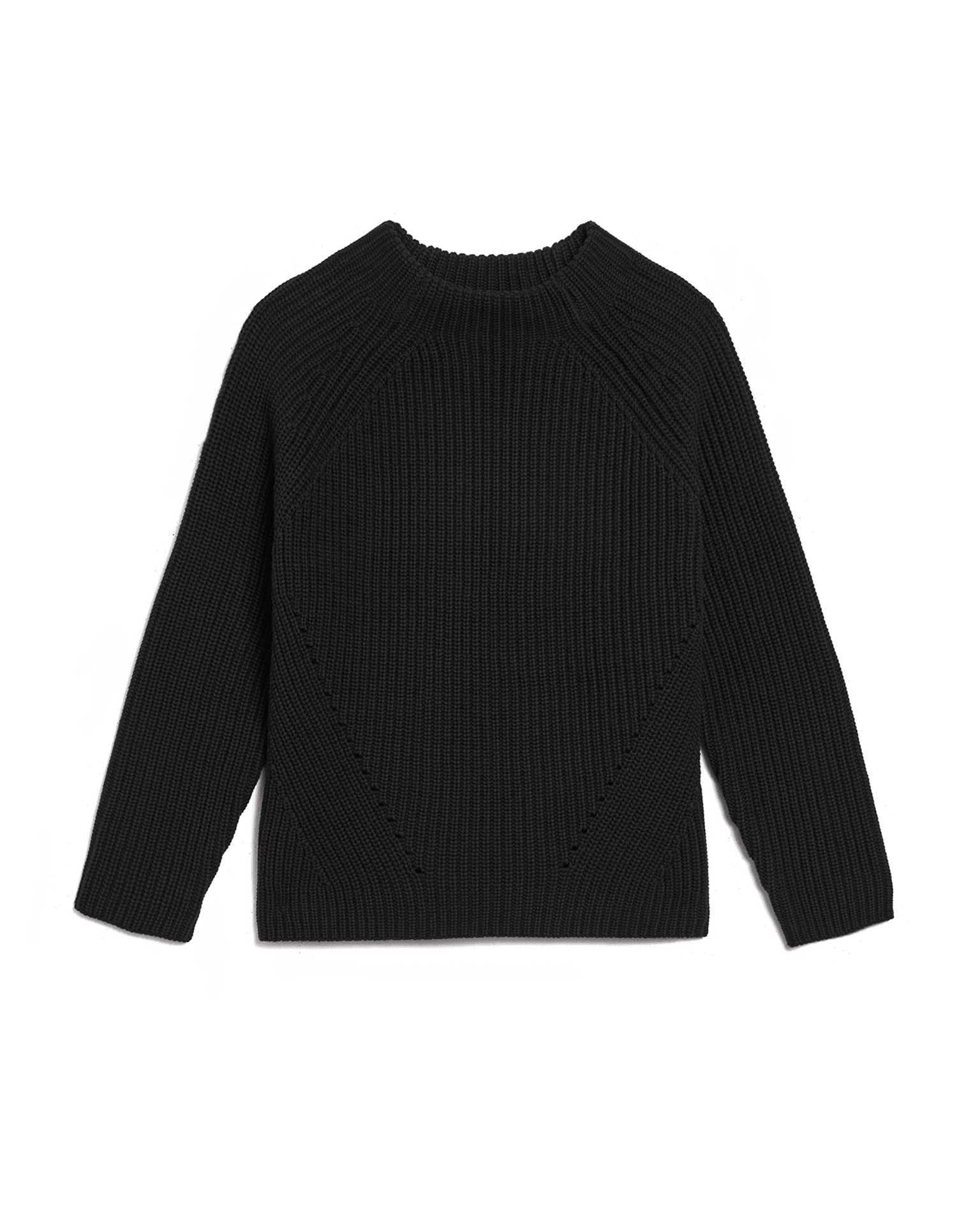 Daphne Cotton Sweater in Black