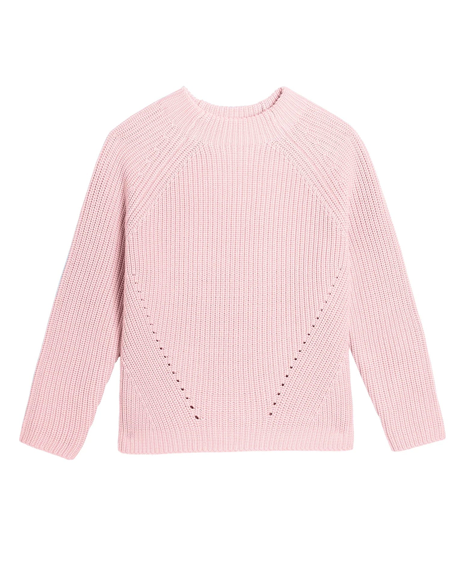 Daphne Cotton Sweater in Petal