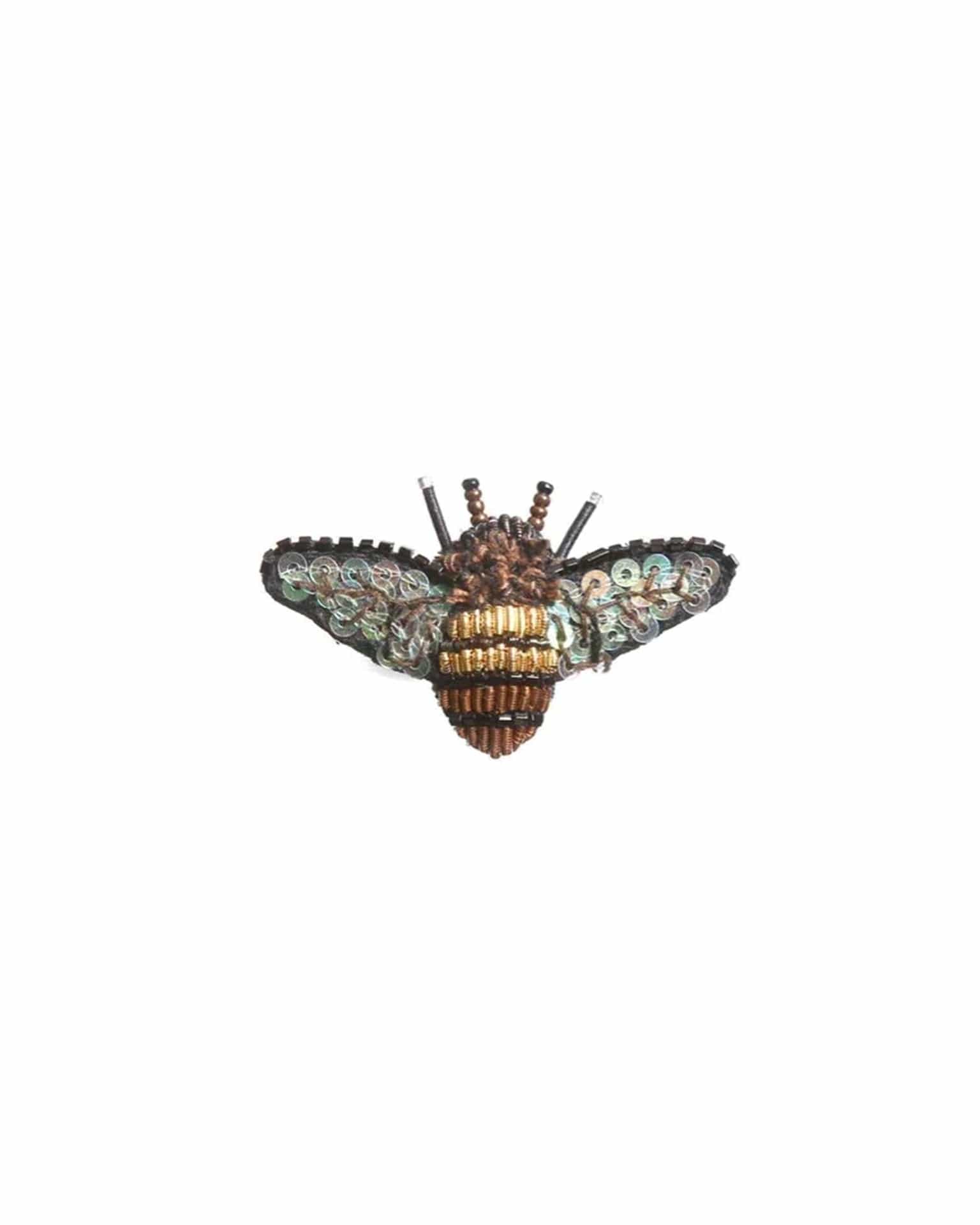 Dazzling Bee Brooch Pin