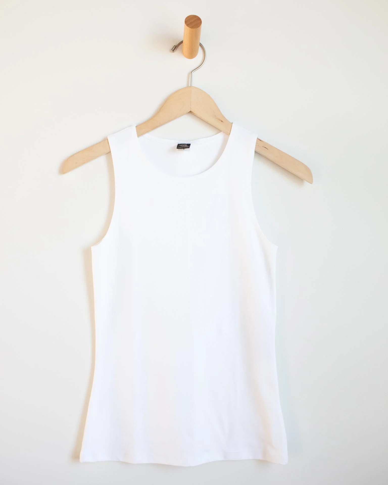 Del Cutaway Tank in White