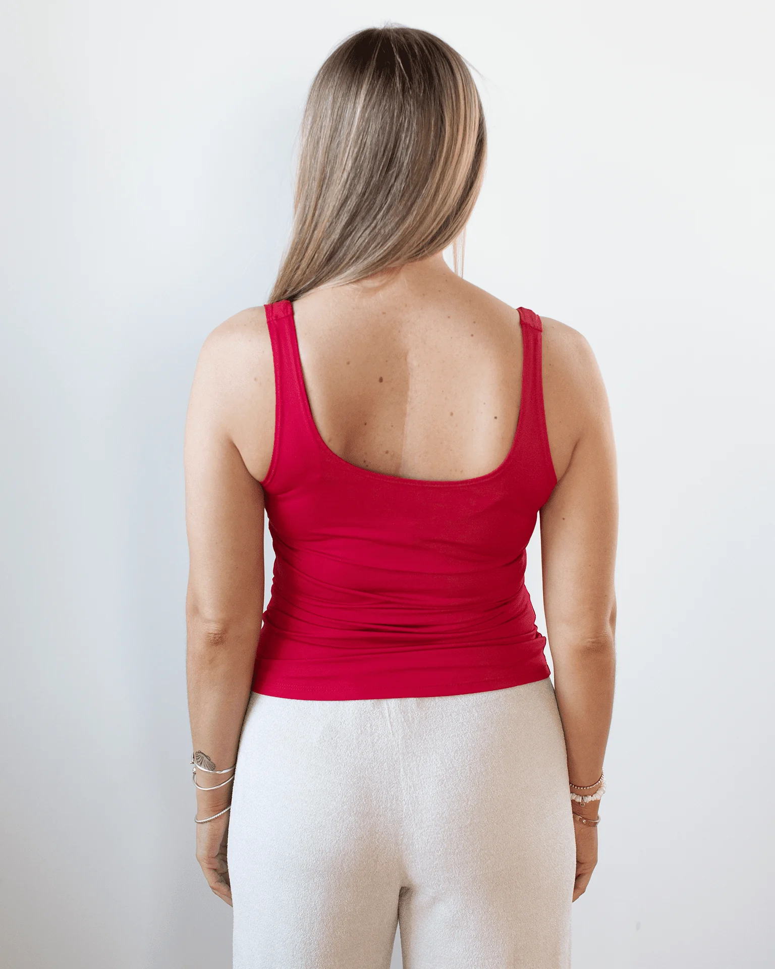 Del Low Back Tank in Tango - Image 3