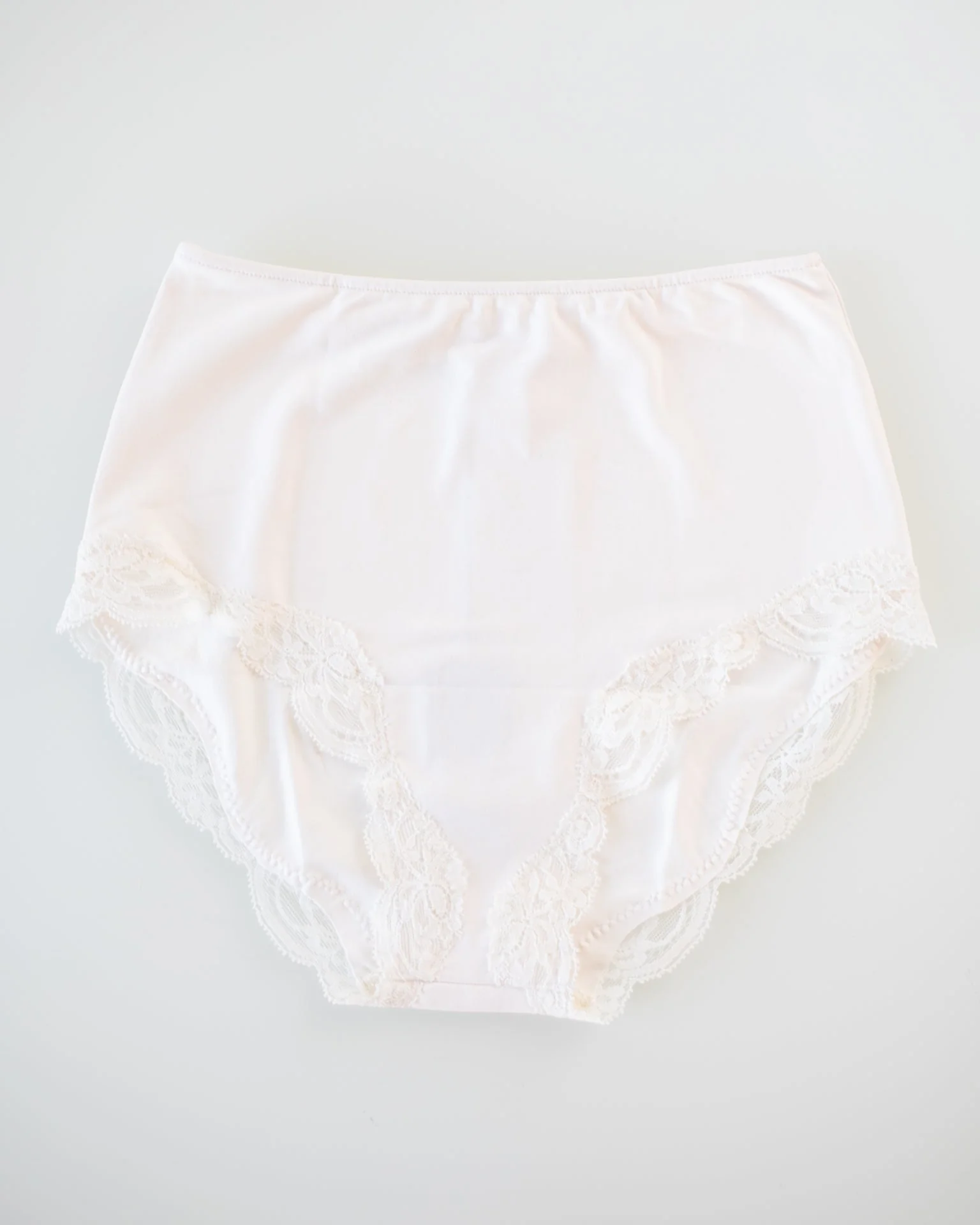 Del w/ Lace High Cut Brief in Cream