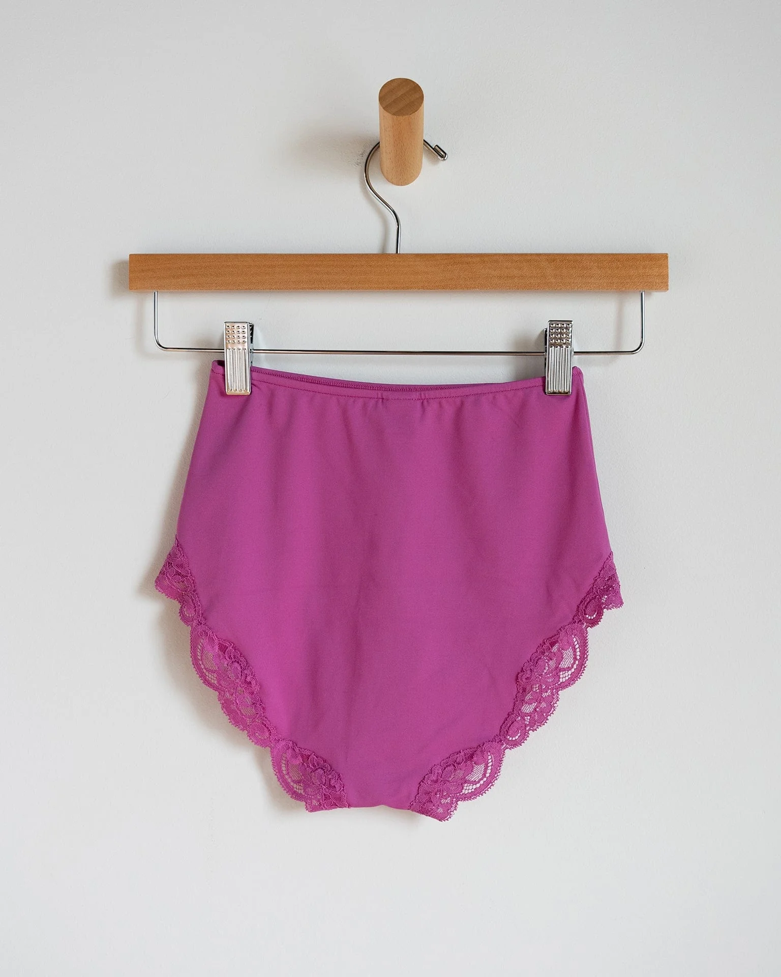 Del w/ Lace High Cut Brief in Wild Rose - Image 3