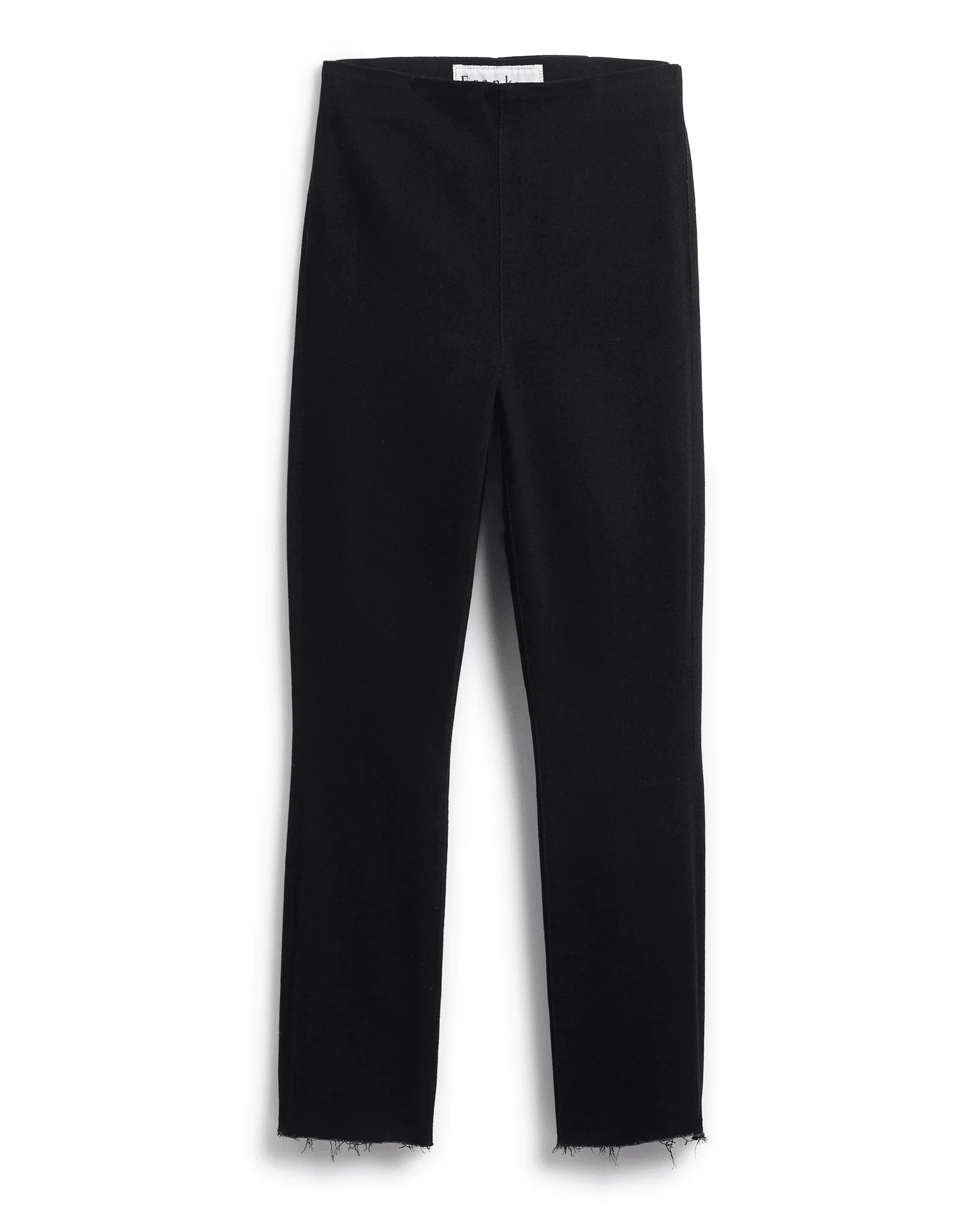 Derry Illusion Pull On Pants in Black Denim - Image 5