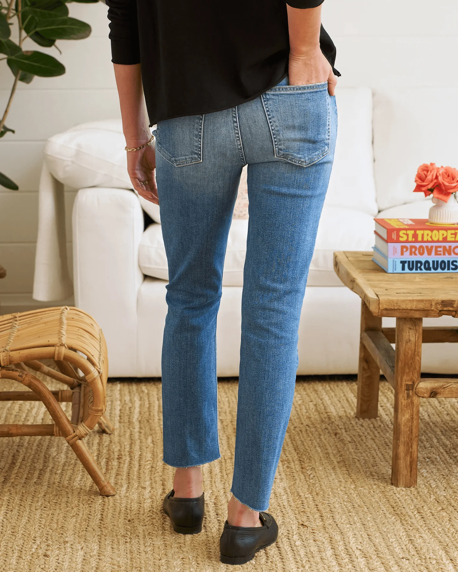 Derry Pant in 2001 Classic Blue Wash - Image 3