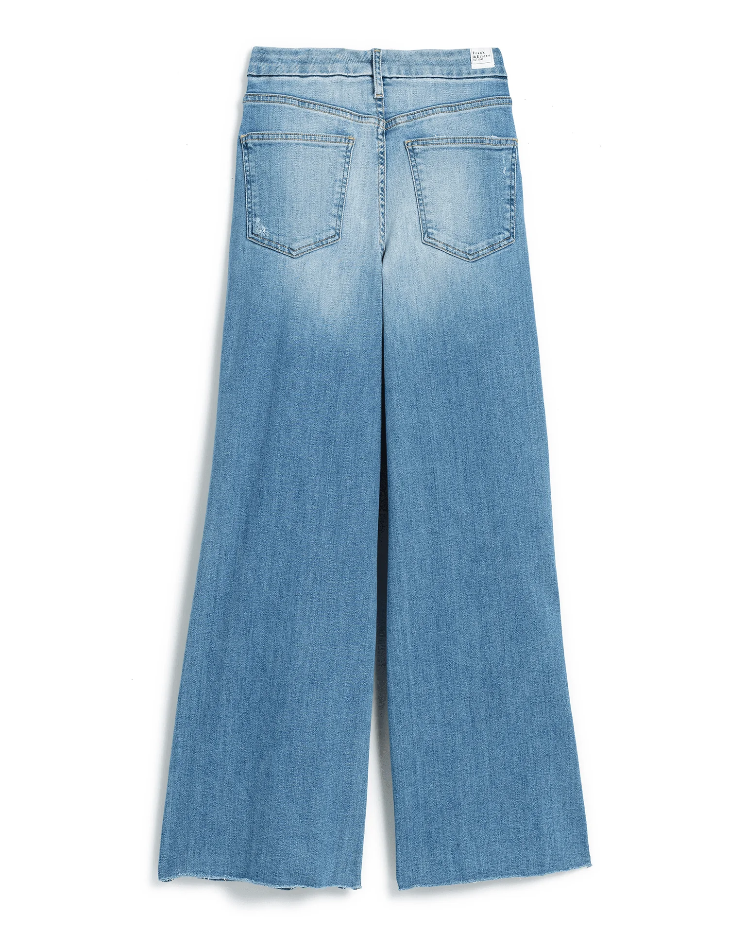 East Galway Long Gaucho in 1972 Light Wash Indigo - Image 2