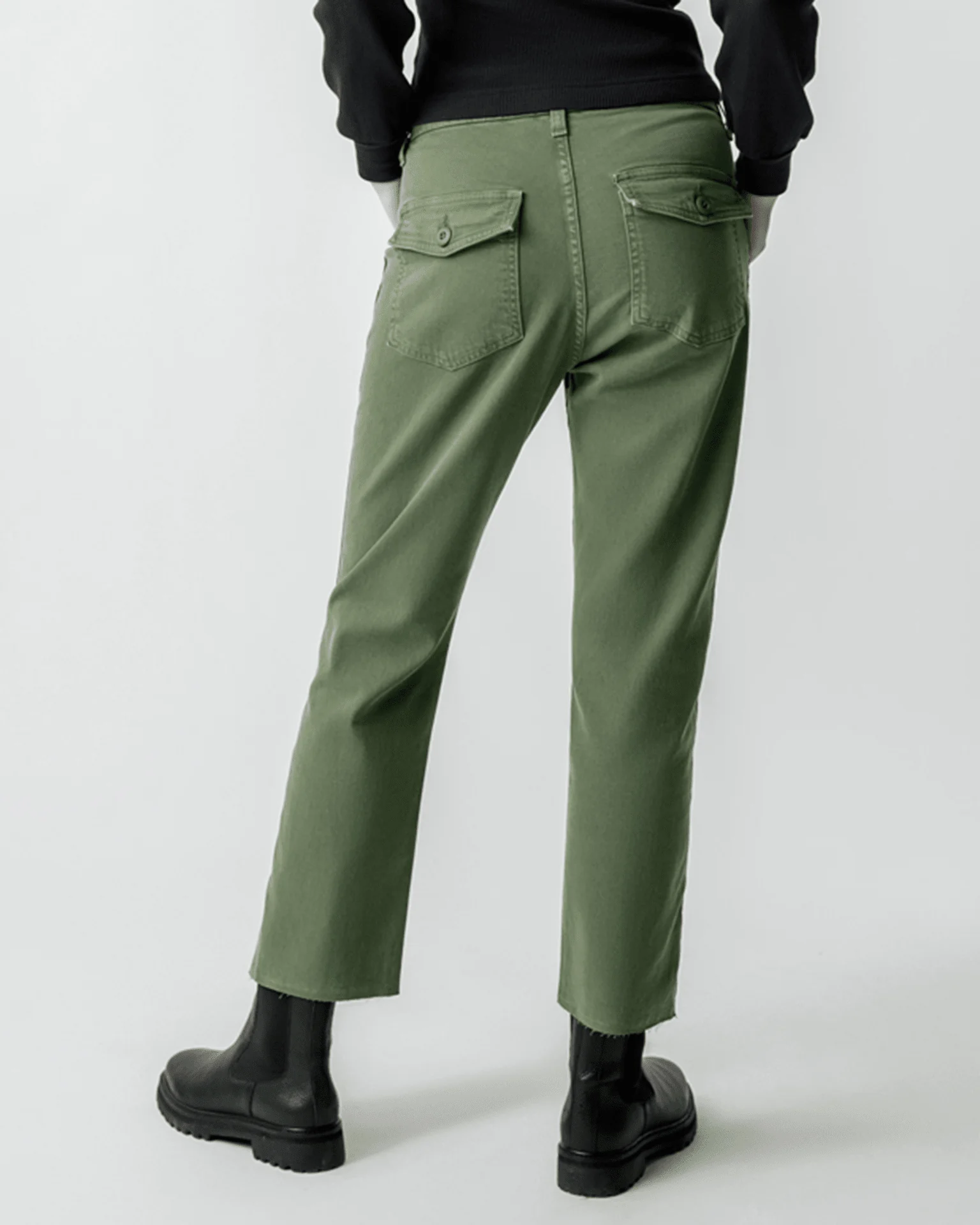 Easy Army Trouser in Tea Leaf - Image 3