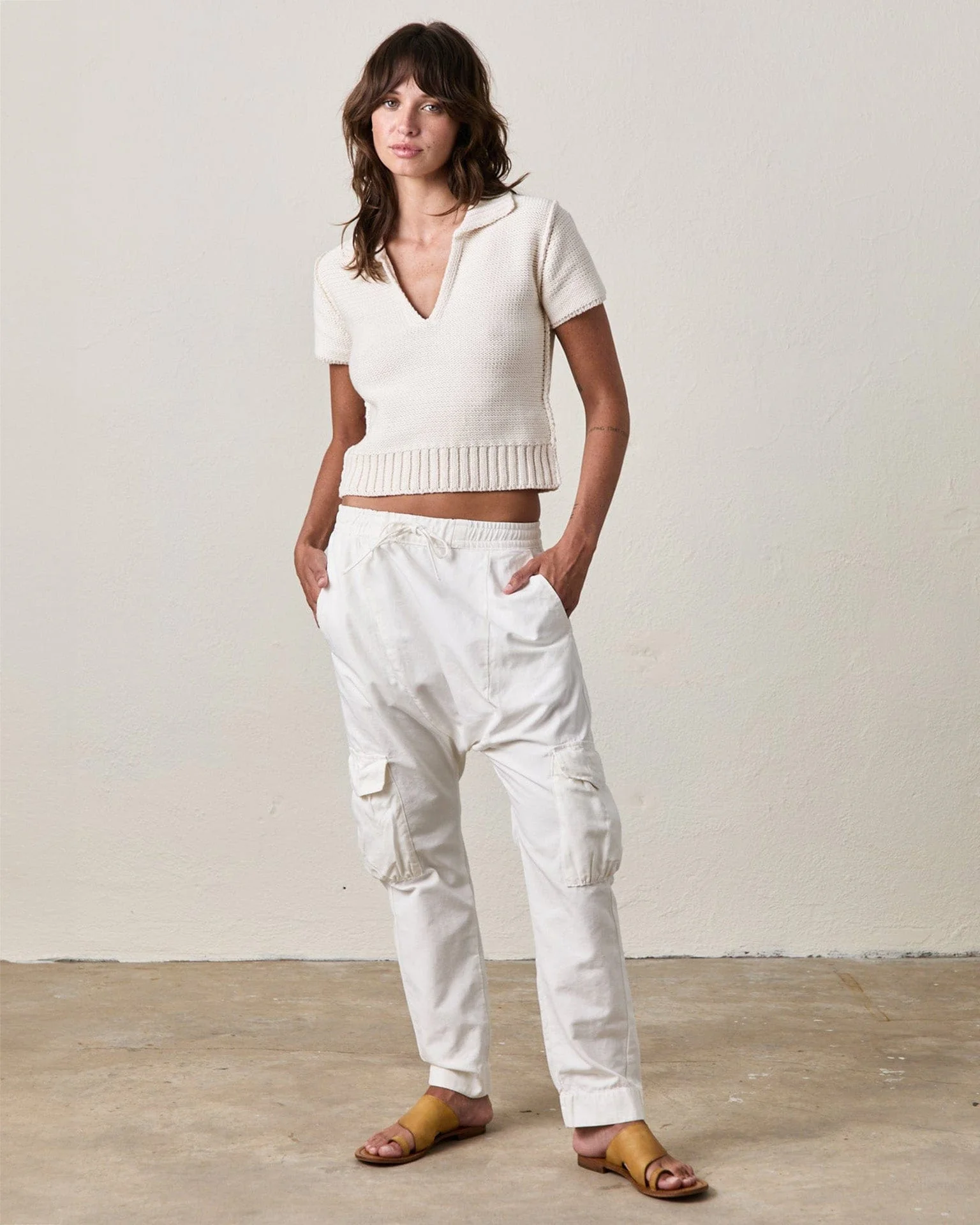 Eddy Pants in Soft White - Image 2