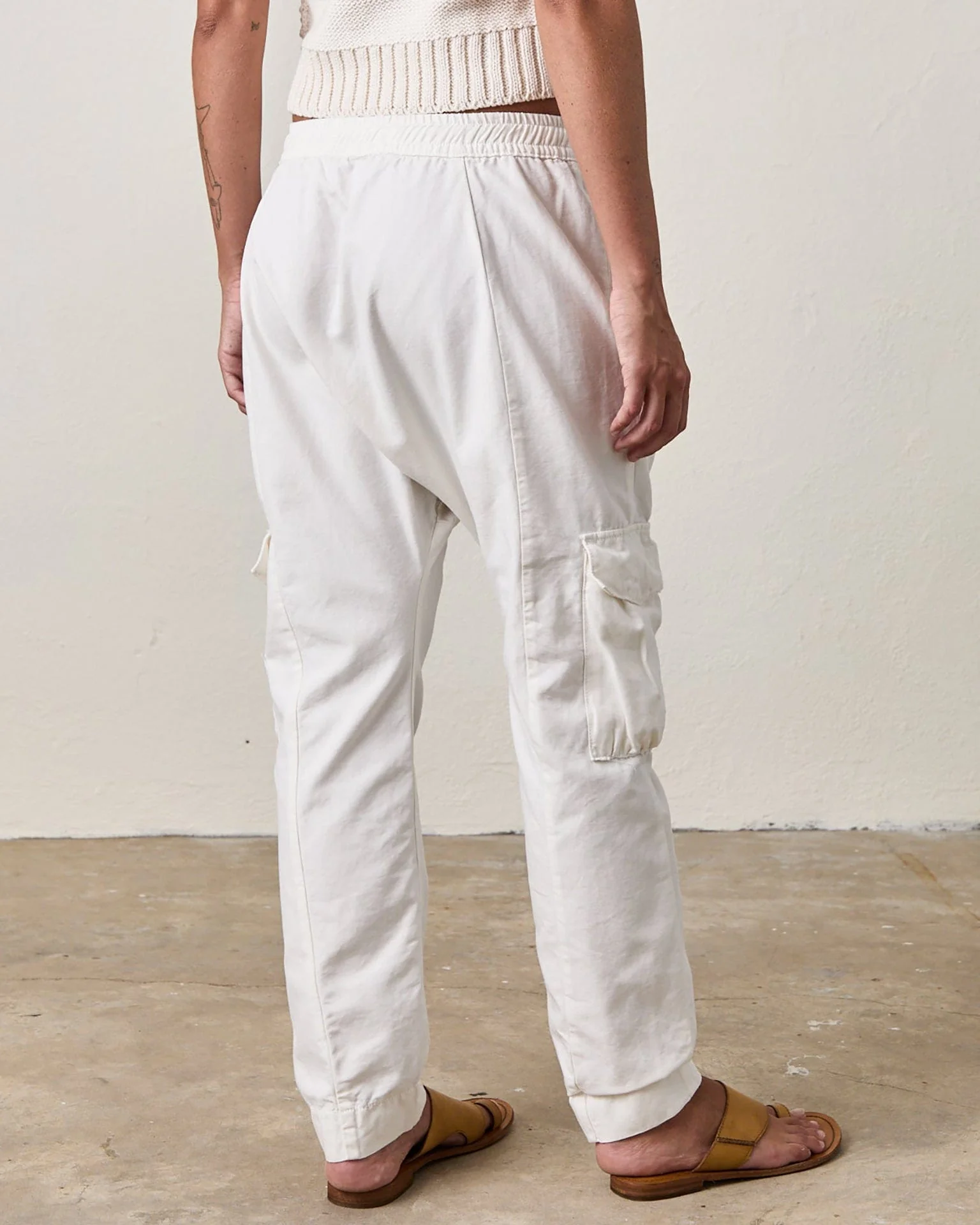 Eddy Pants in Soft White - Image 4