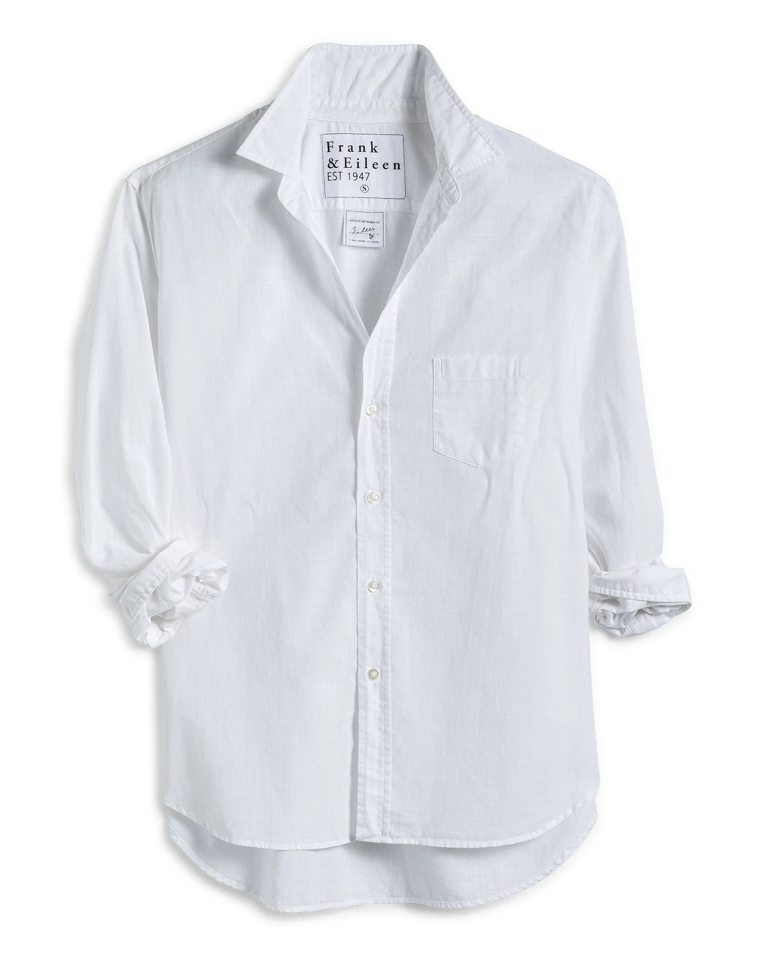 Eileen Button Up in Classic White - Image 4