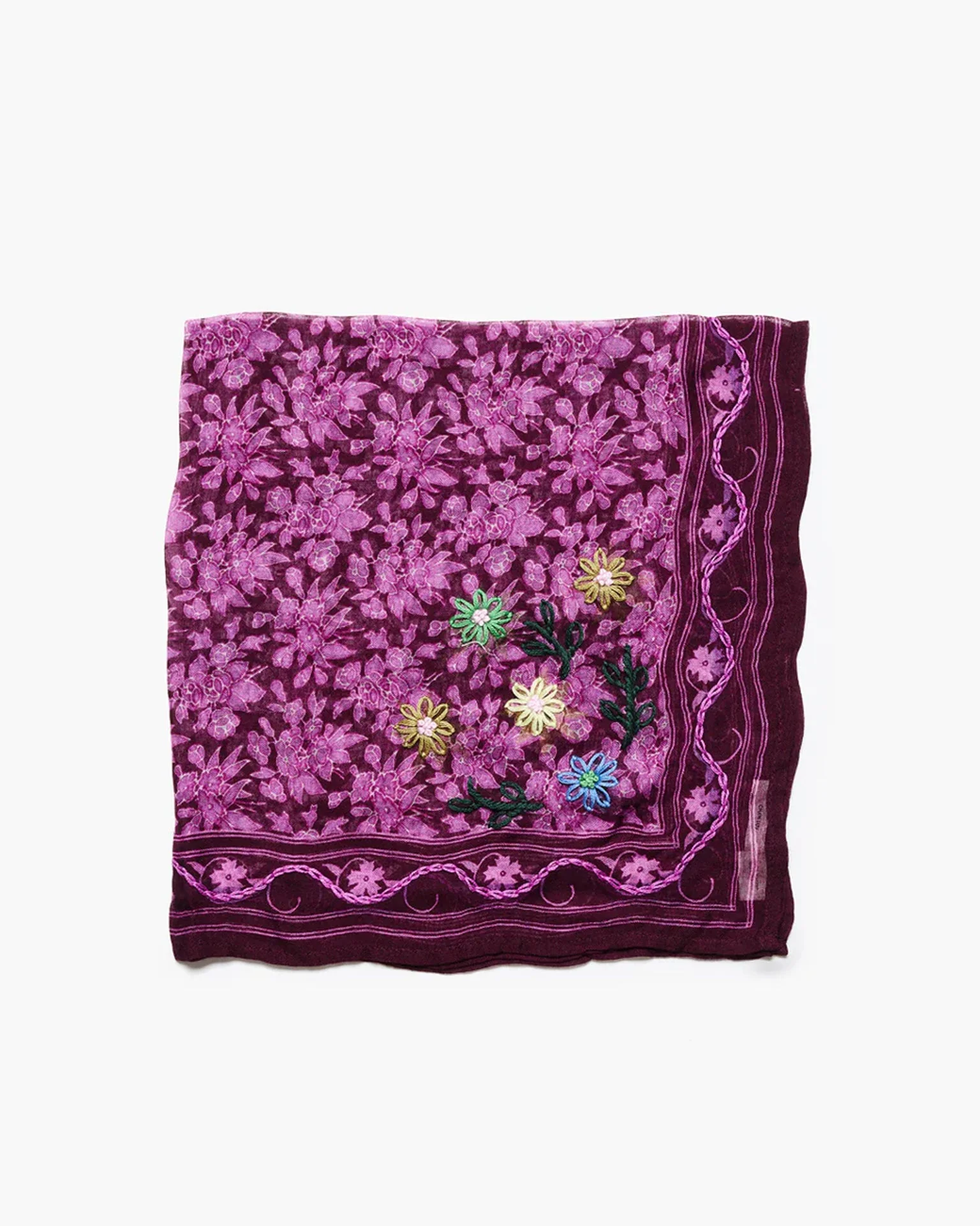 Emb Bandana in Orchid - Image 2