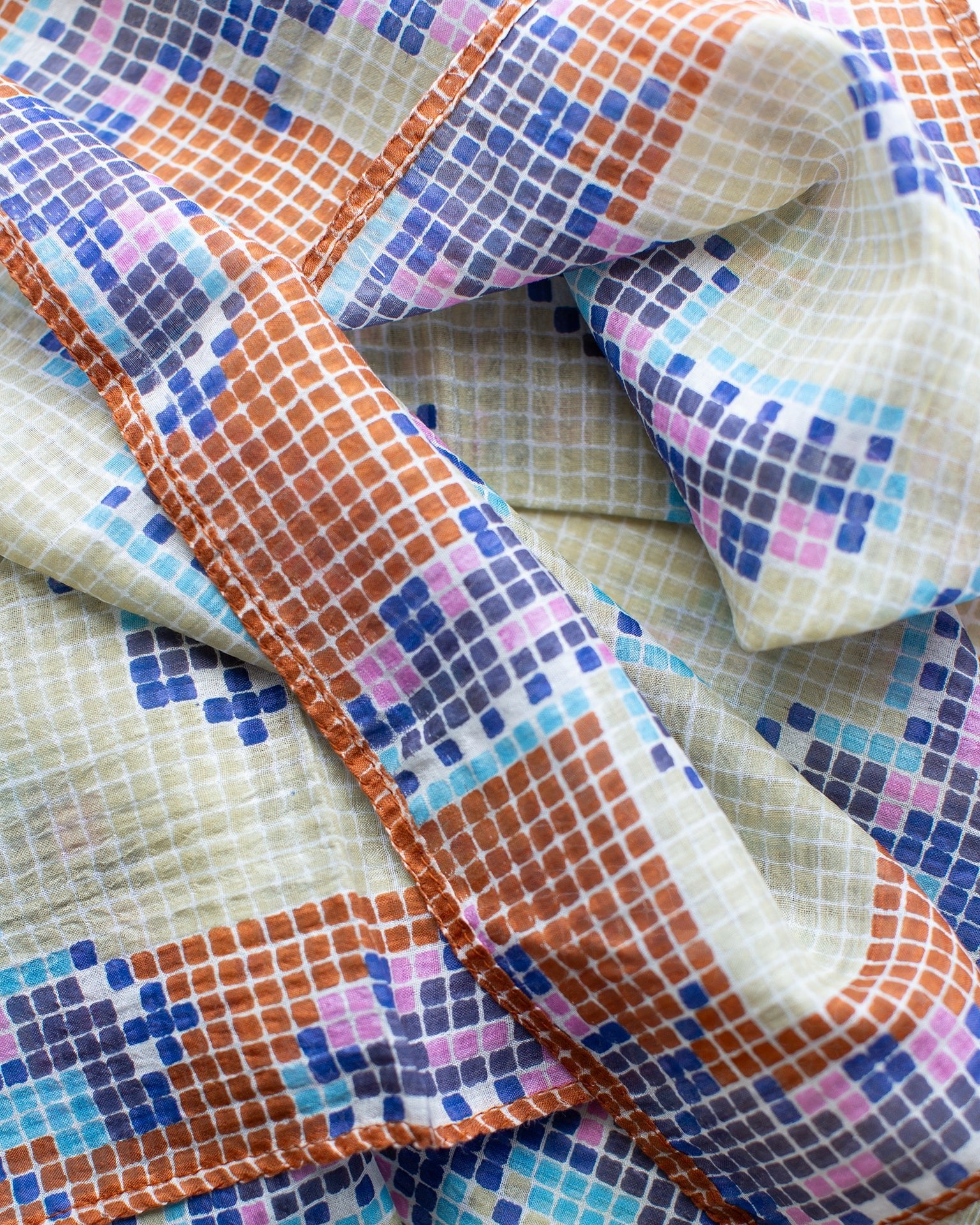 Fairytale Emb 90x90 Bandana in Lichy - Image 2