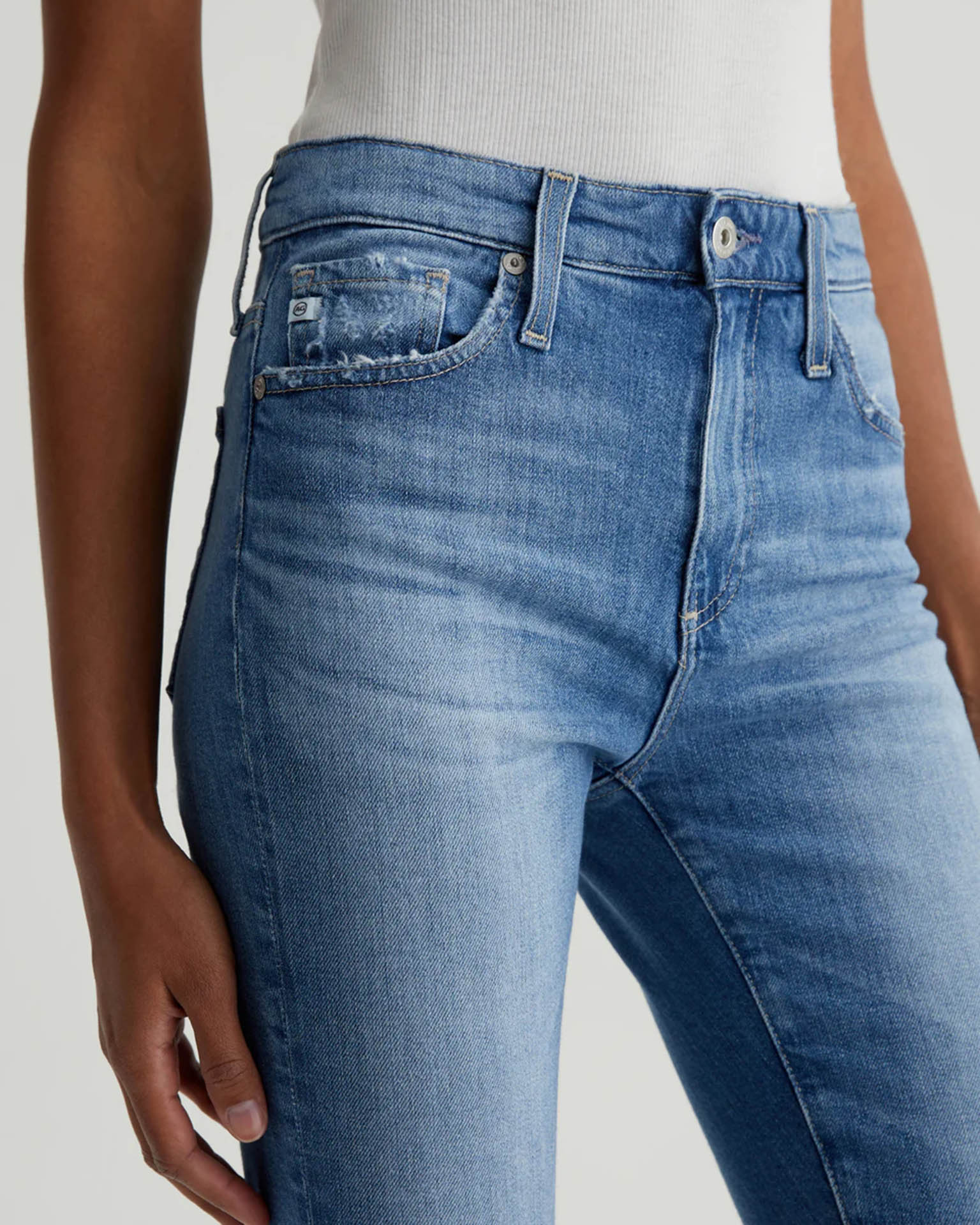 Farrah Boot Crop in Iris - Image 3