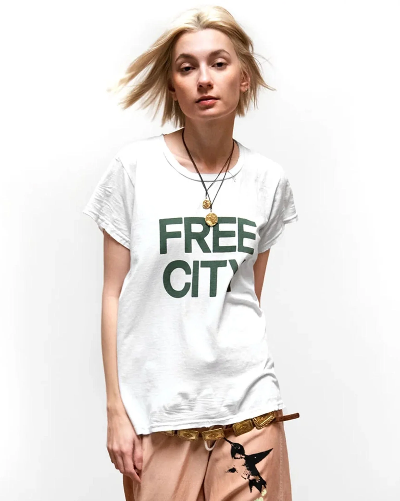 FC thedoingofitisthebeingofit Supervintage S/S Tee in Laundry Whites