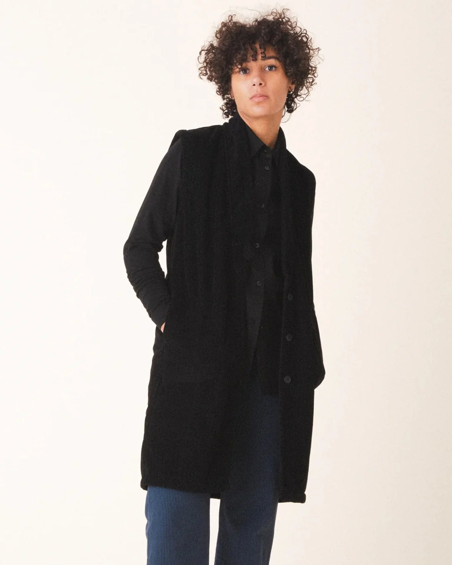 Fireside Vest in Black
