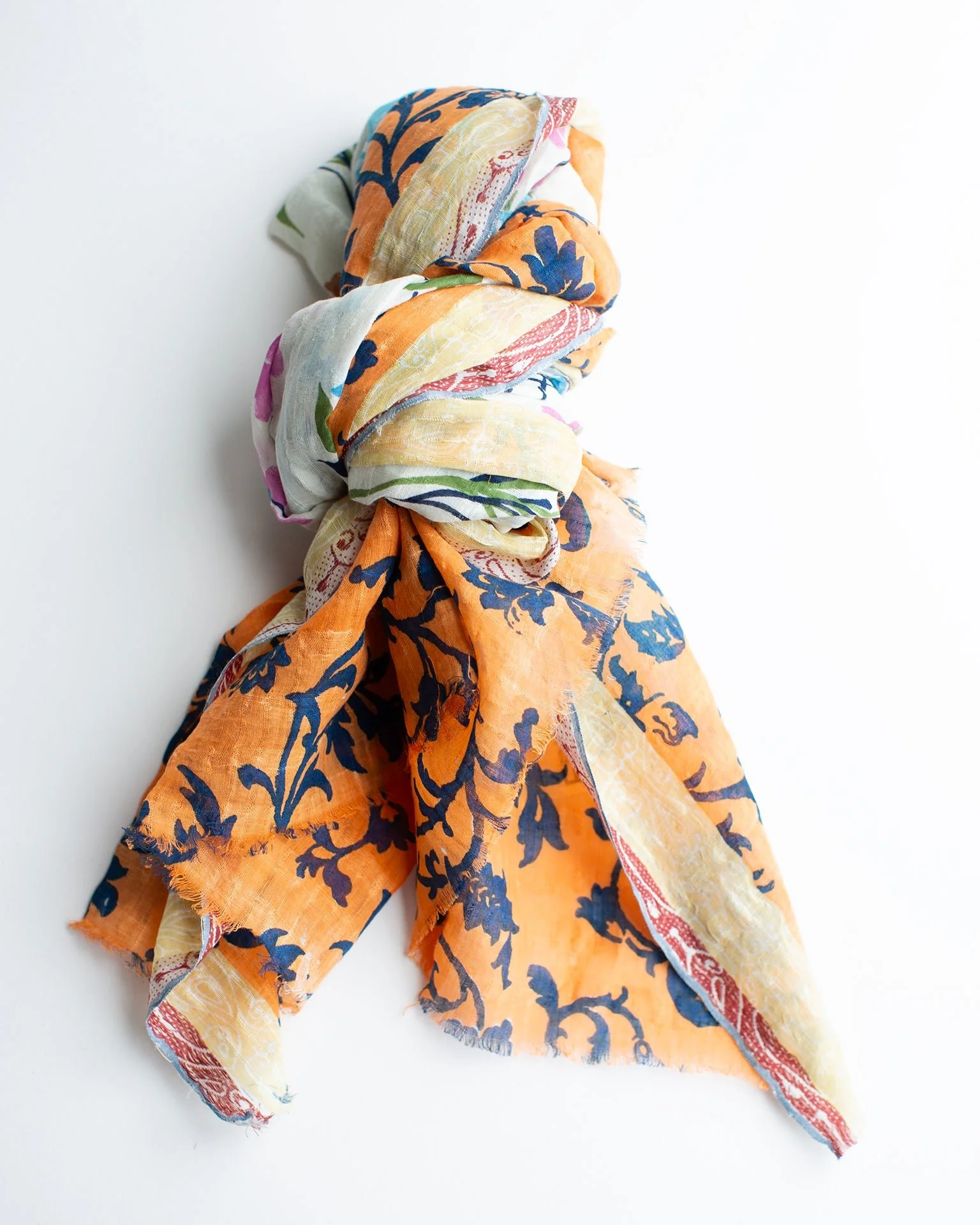 Flying Carpet Scarf in Canteloupe