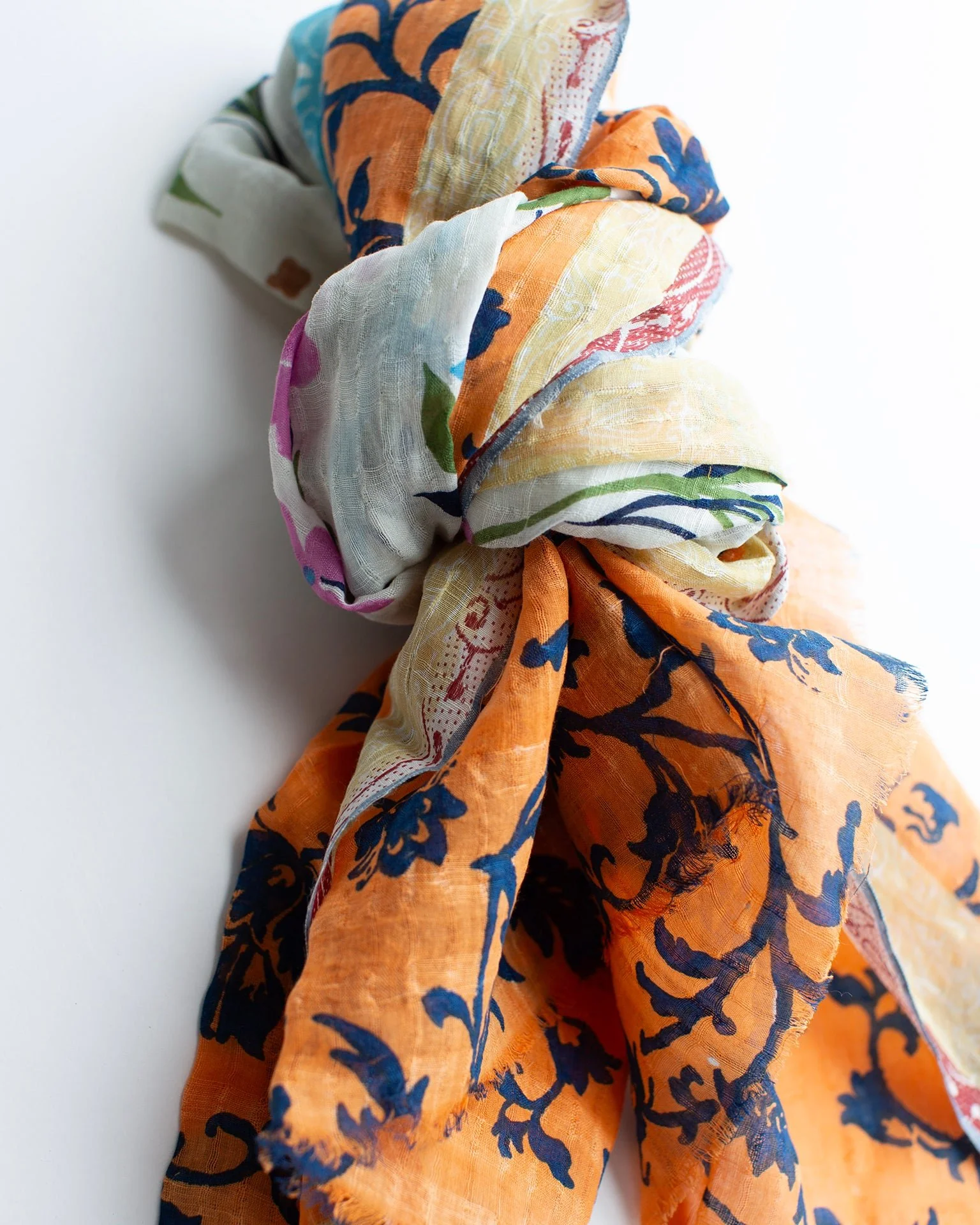 Flying Carpet Scarf in Canteloupe - Image 3