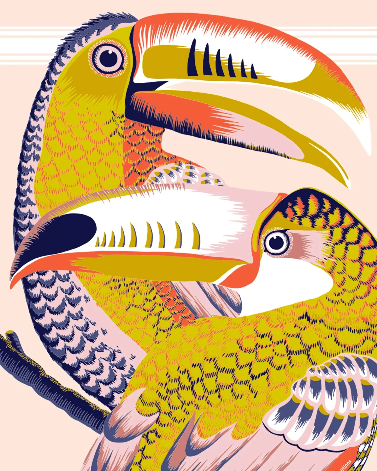 Fouta 100 Toucan in Nude - Image 3