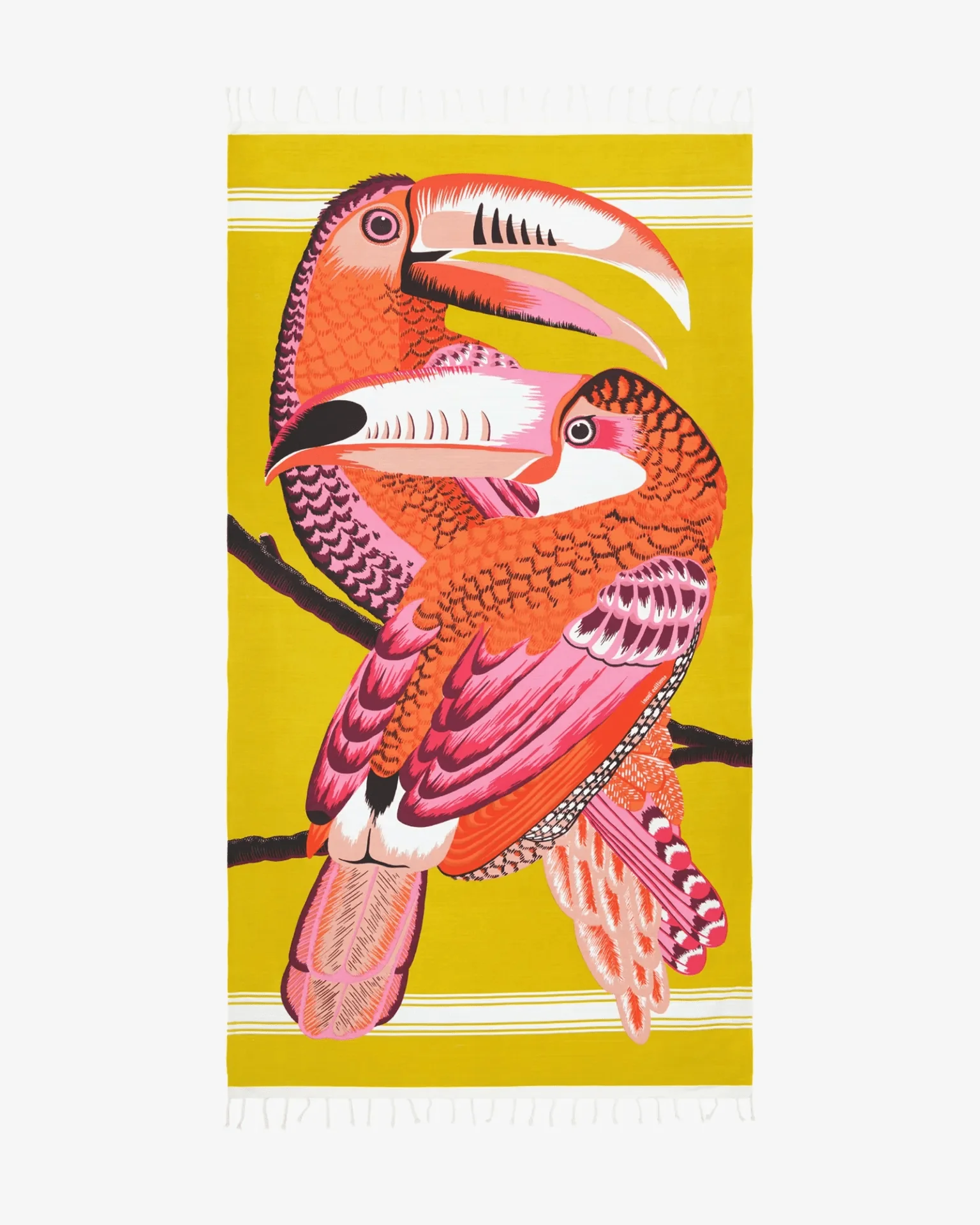 Fouta 100 Toucan in Yellow