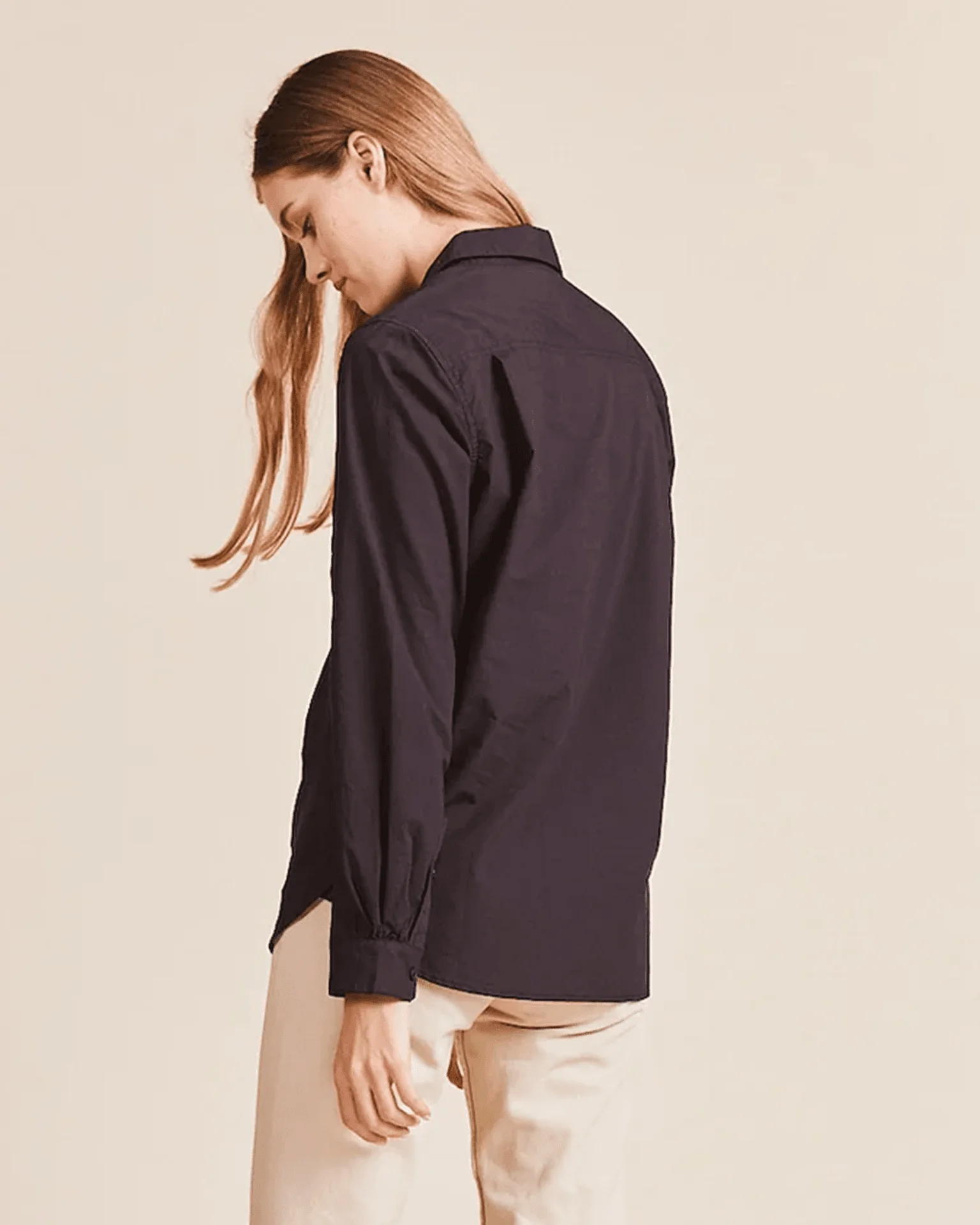 Grace Classic Shirt in Black - Image 4