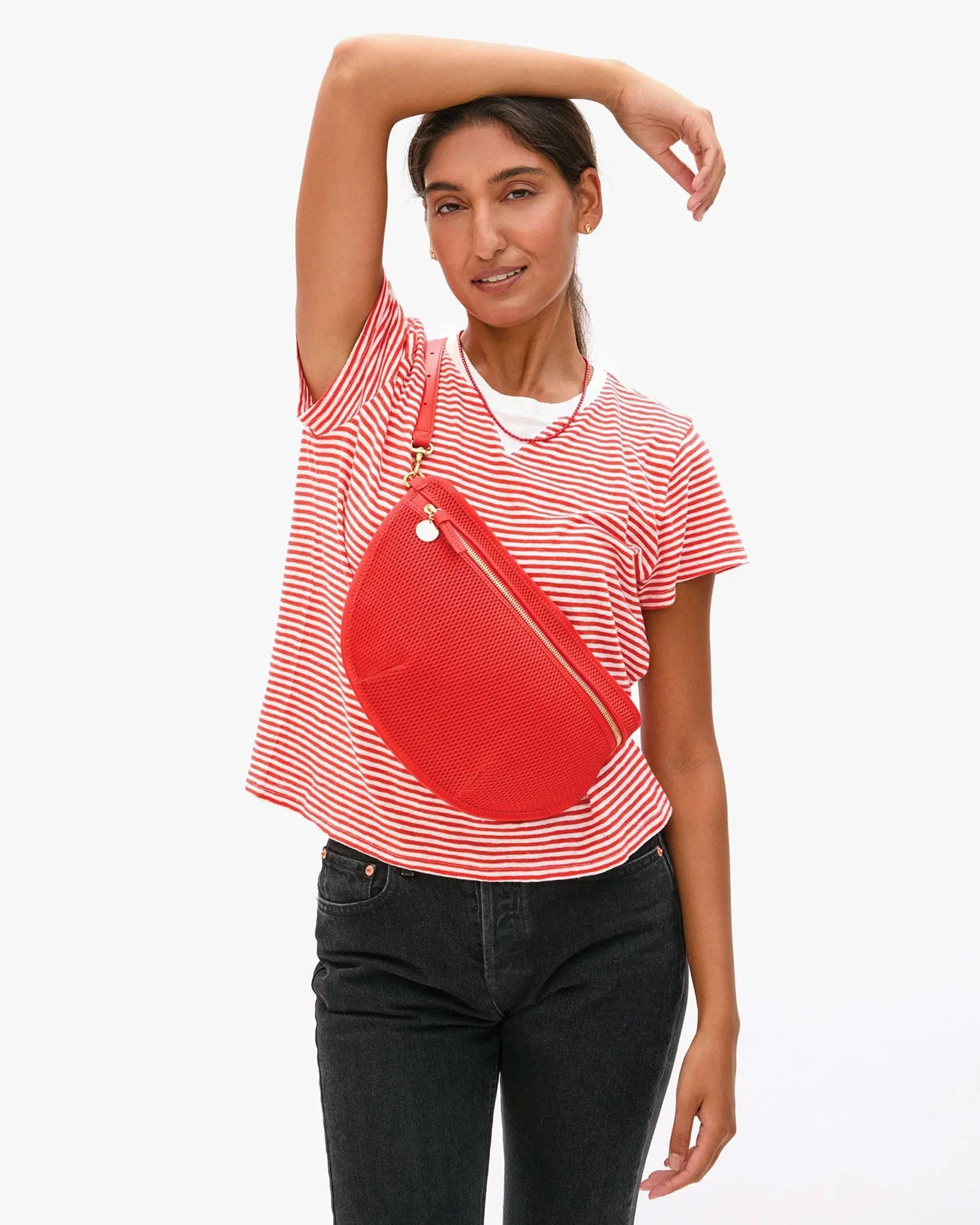 Grande Fanny - Diamond Perf in Bright Poppy - Image 2