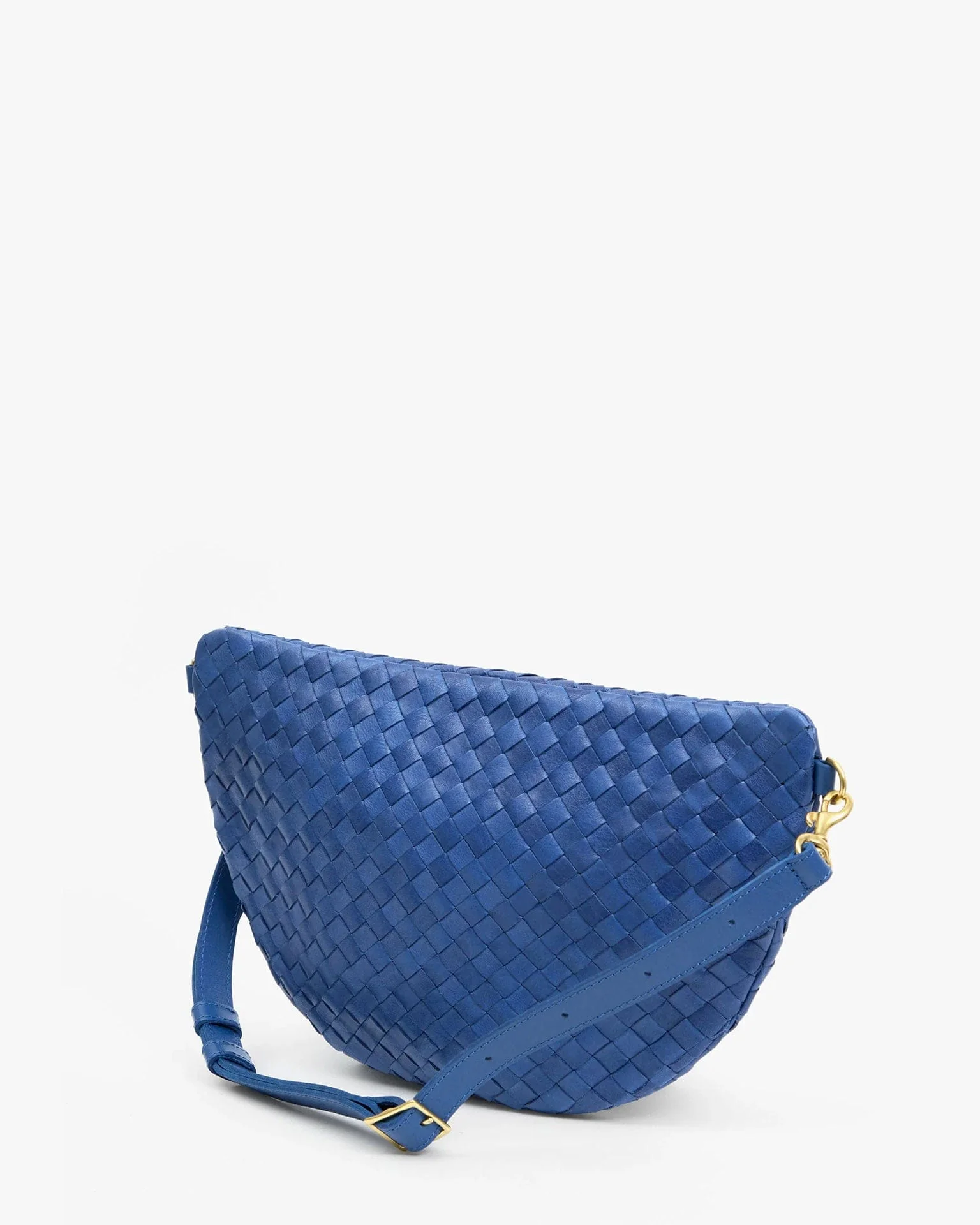 Grande Fanny - Medium Woven Diagonal in French Blue - Image 4