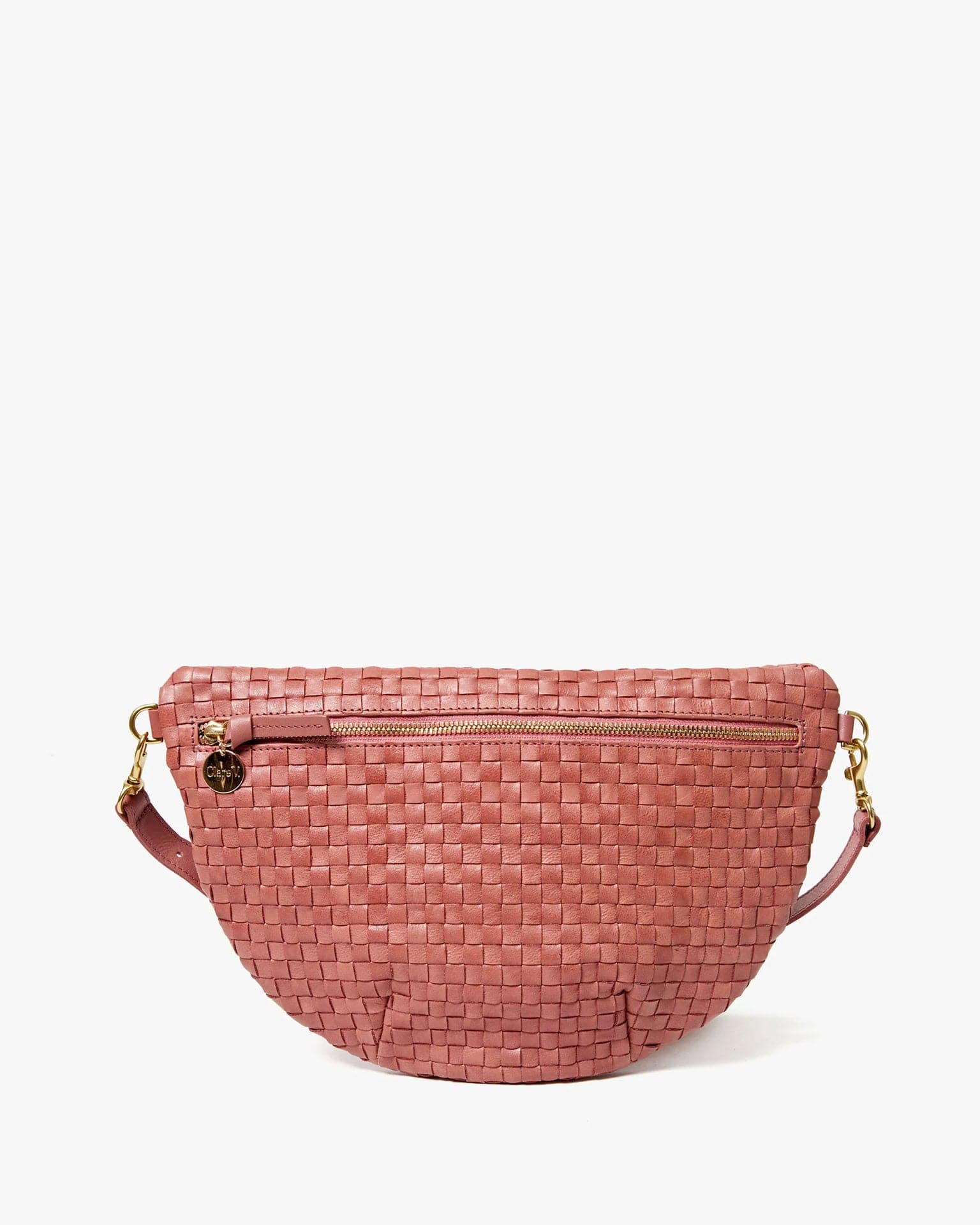 Grande Fanny - Woven Checker in Rose Clay