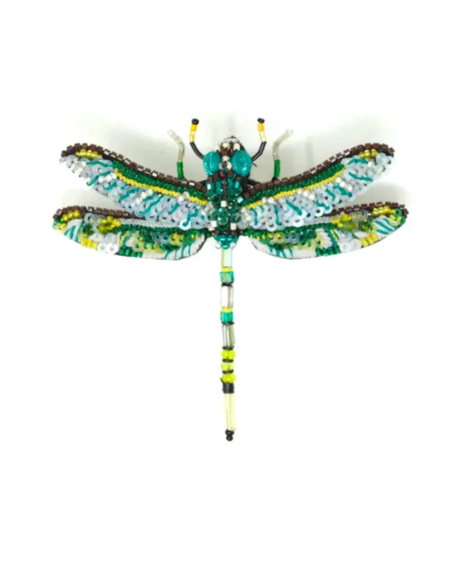 Green Darner Dragonfly Brooch Pin