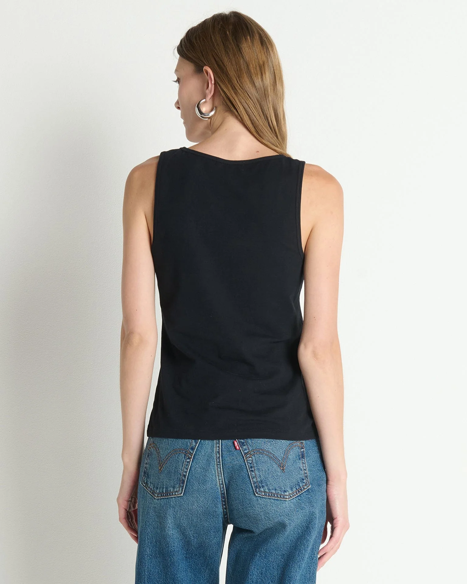 Hailey Tank in Jet Black - Image 3