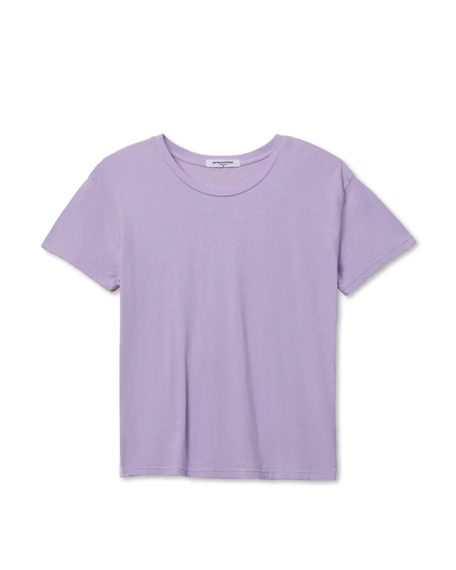 Harley - Cotton Short Sleeve Boxy Crew Tee in Ultraviolet - Image 5