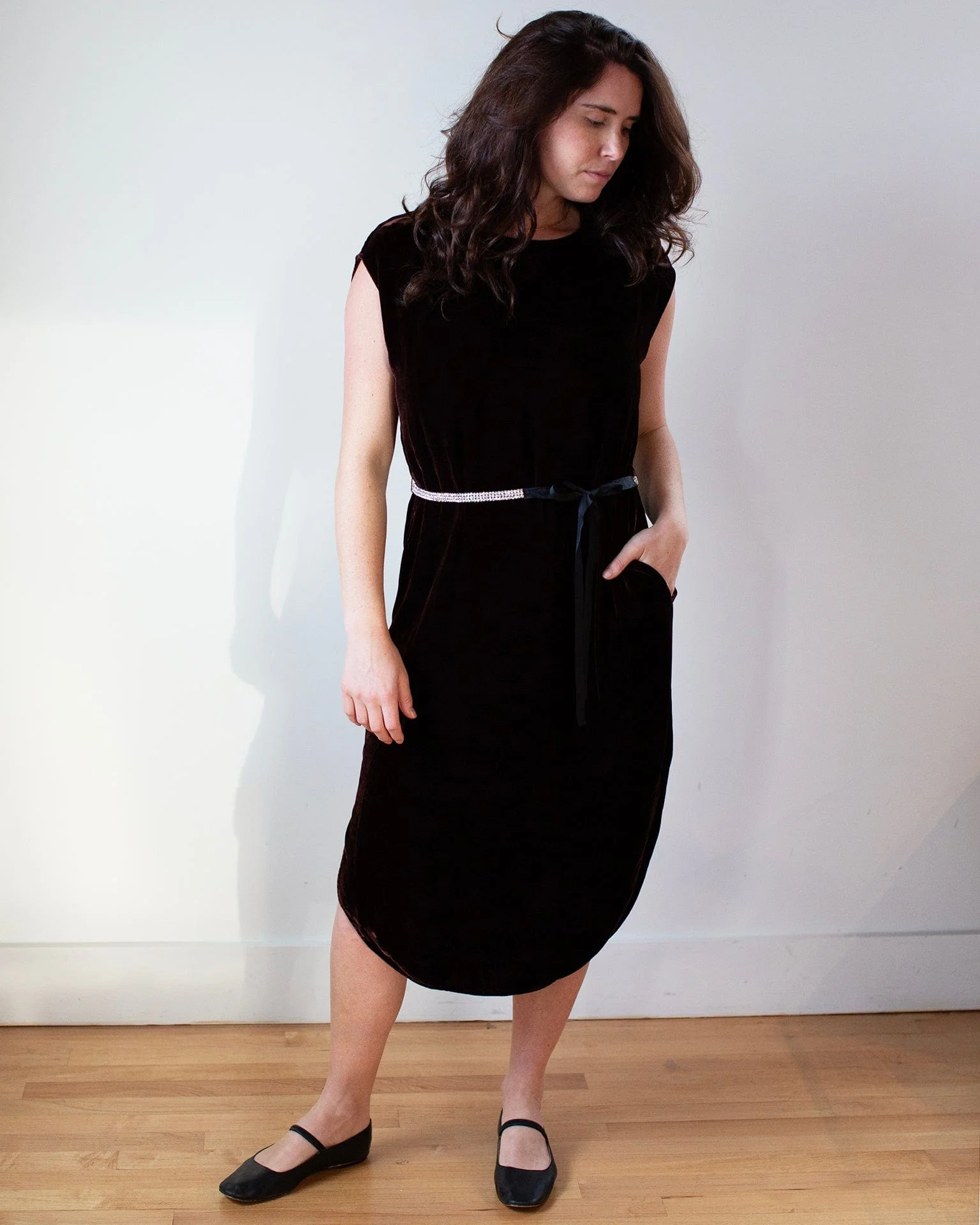 Harper S/S Dress in Burlwood