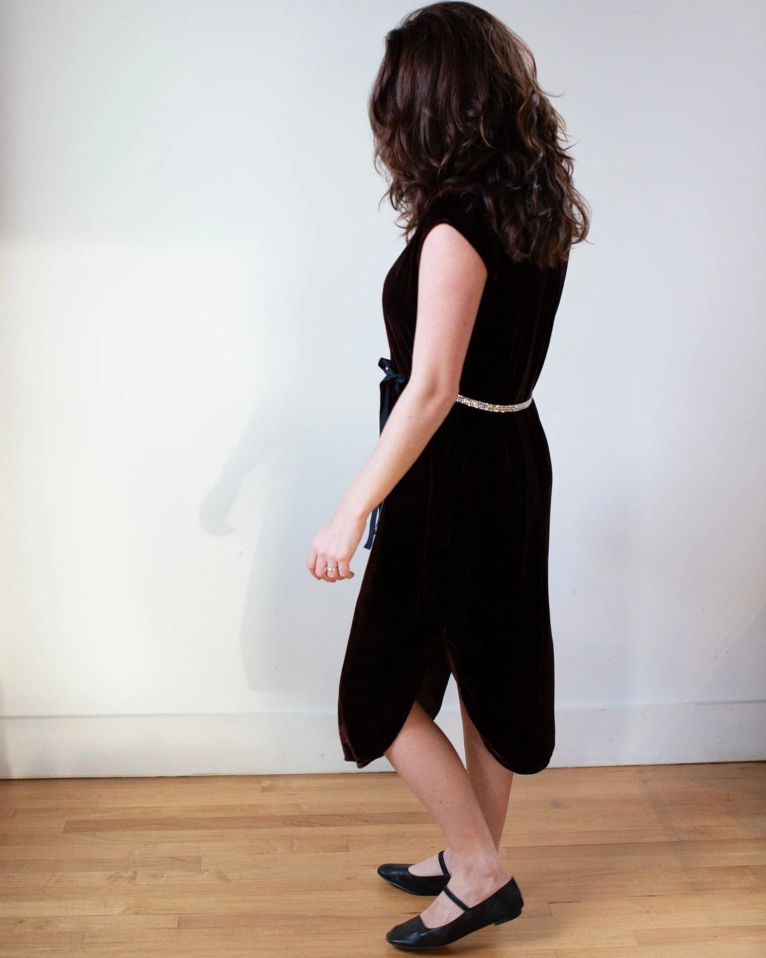 Harper S/S Dress in Burlwood - Image 3